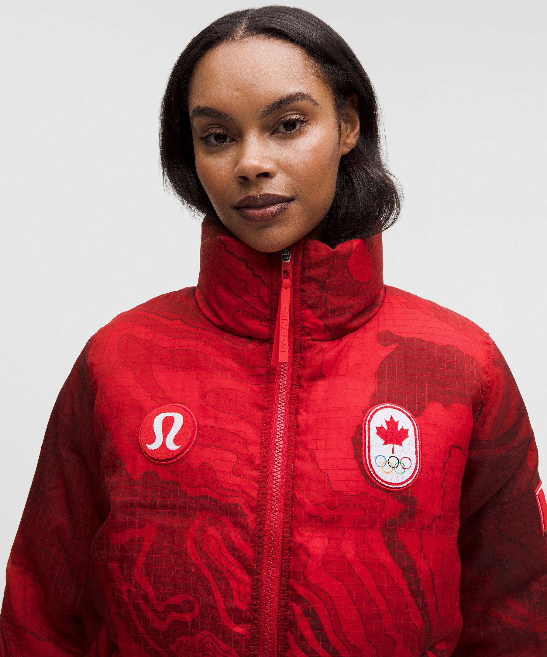 Team Canada Women's Wunder Puff Translucent 600-Down-Fill Jacket *COC Logo