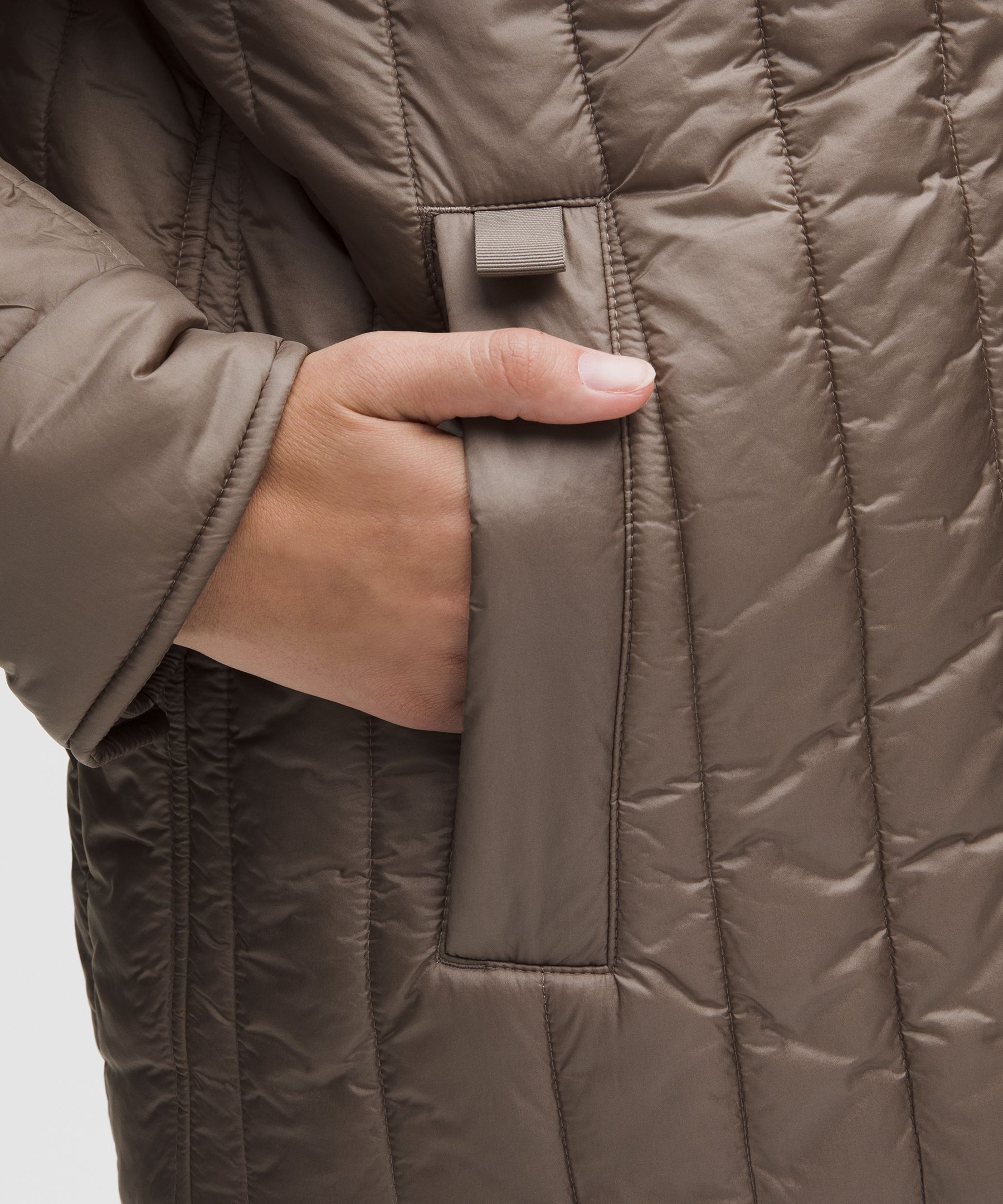 Team Canada Women's Nylon Taffeta Insulated Shacket *CPC Logo