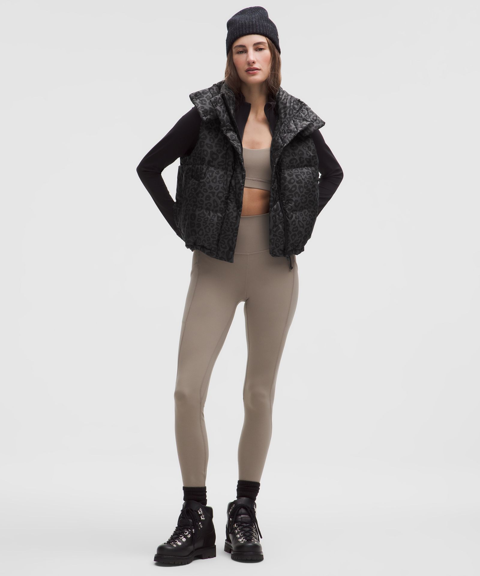 Женский пуховый жилет Lululemon Wunder Puff 600-Down-Fill Cropped — фото 2