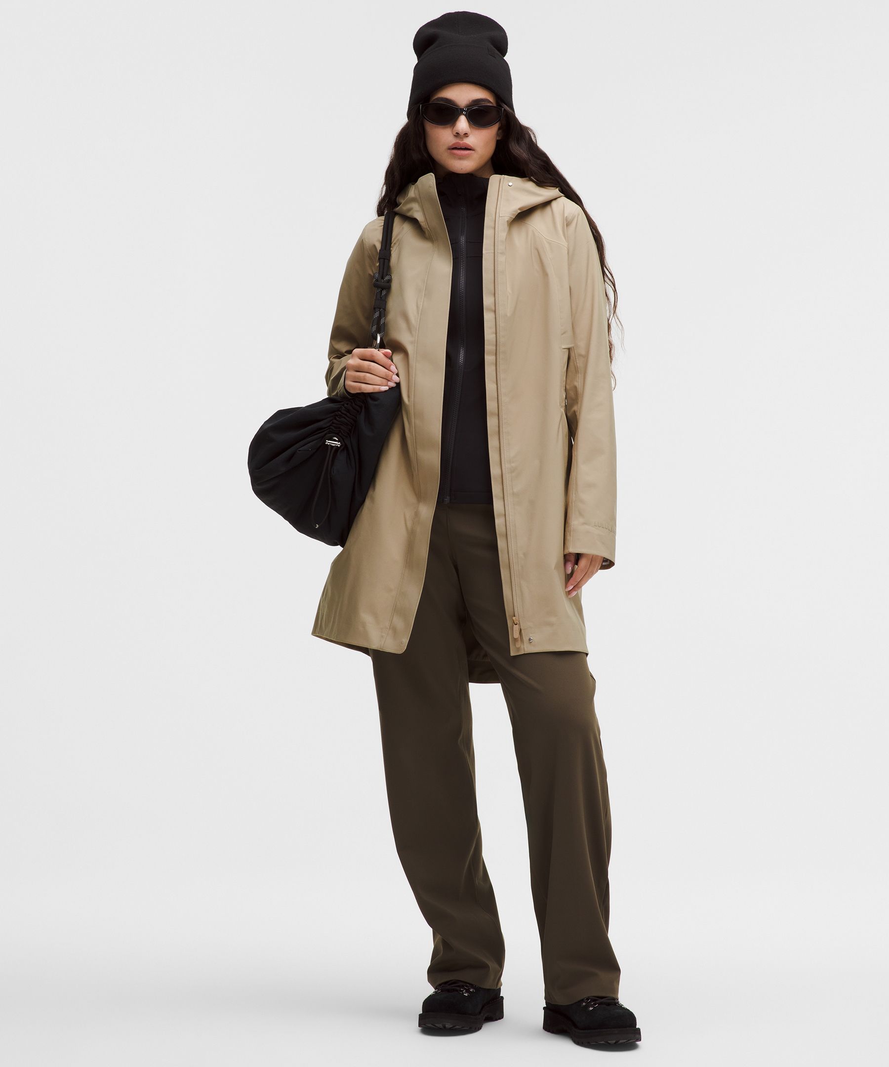 lululemon – Women’s Rain Rebel Jacket – Color Brown – Size 16