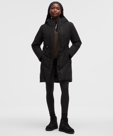 Женские куртки Lululemon Waterproof Insulated Cinch-Waist Parka