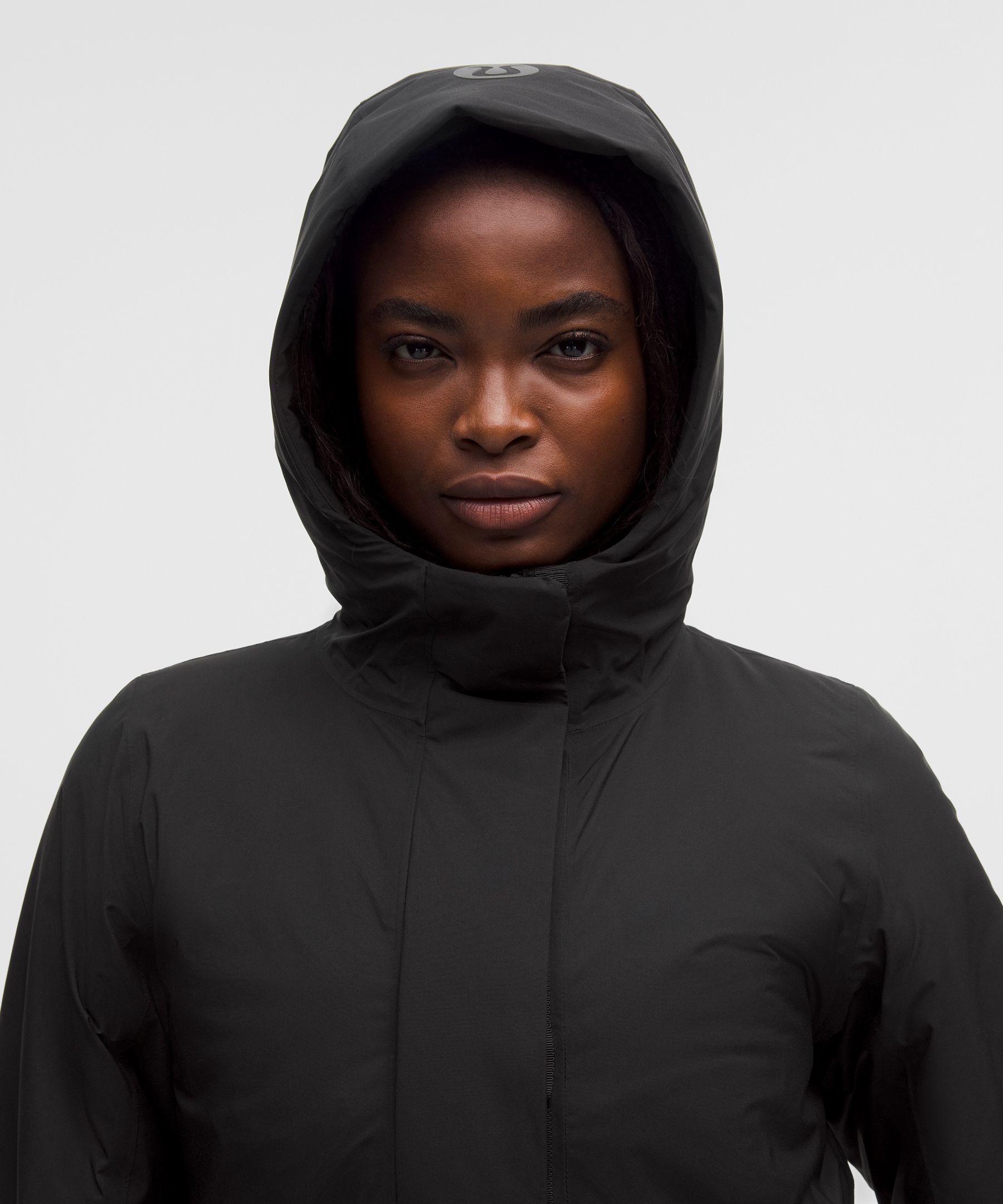 Waterproof Insulated Cinch-Waist Parka