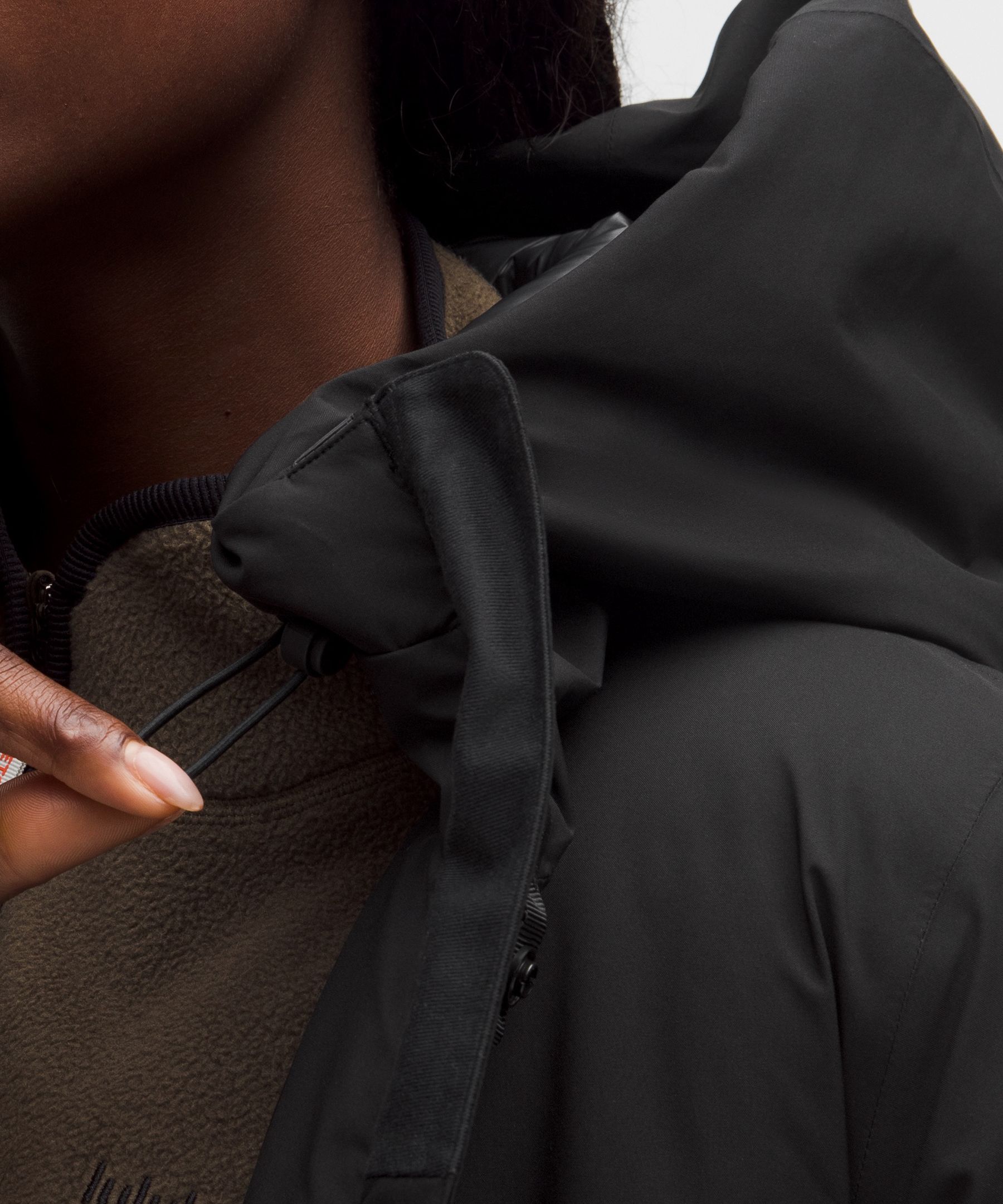 Waterproof Insulated Cinch-Waist Parka