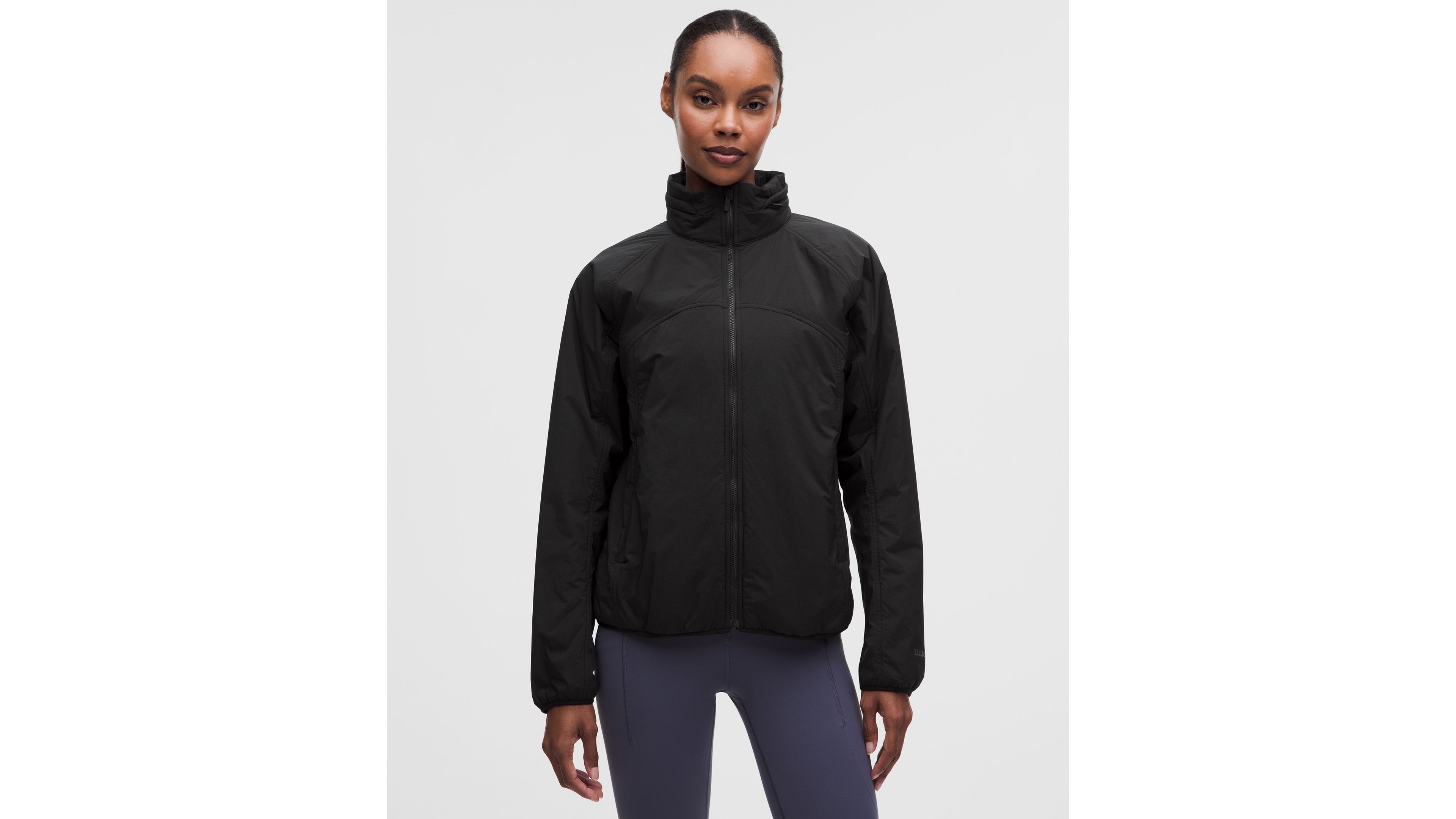 Insulated Back-Vent Running Jacket