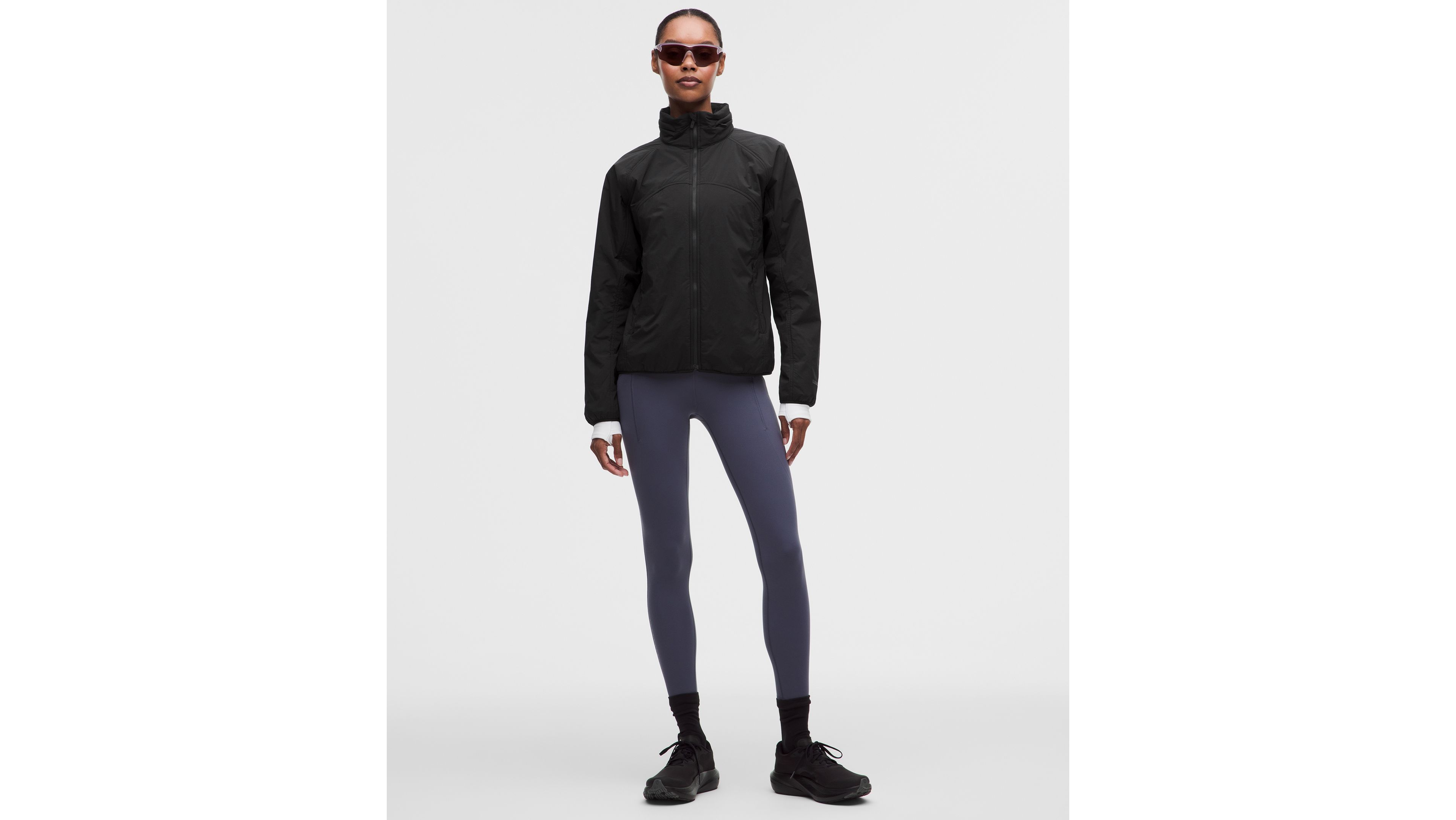 Insulated Back-Vent Running Jacket