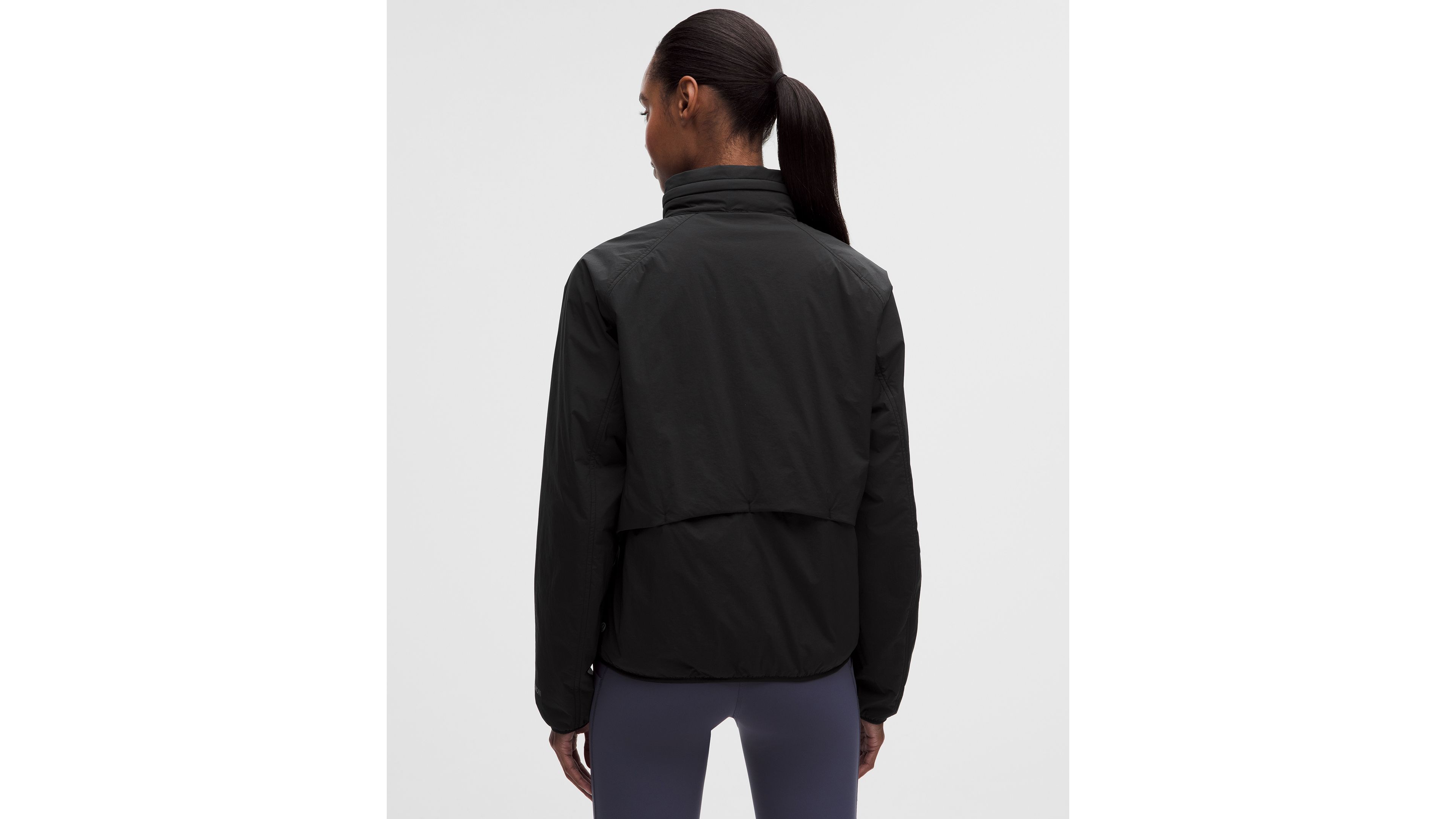 Insulated Back-Vent Running Jacket