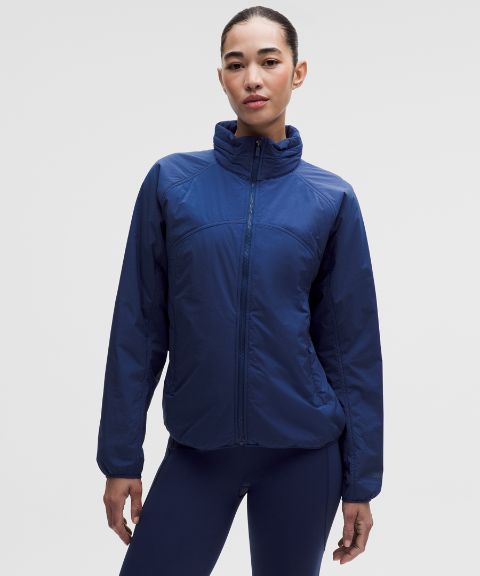 Женская беговая куртка Lululemon Insulated с утеплением