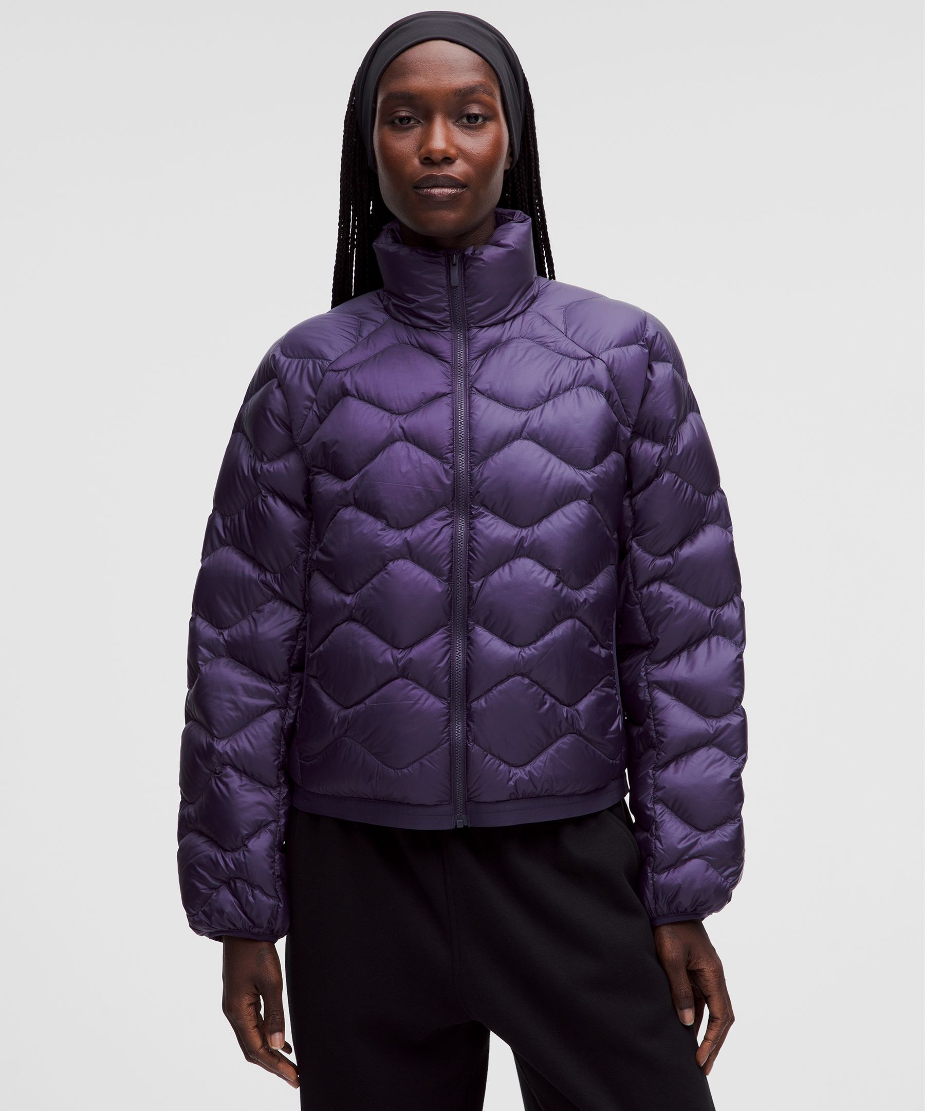 「M」Lululemon Featherweight 900ダウンジャケット Featherweight 900ダウンフィル キルトジャケット | ジャケット