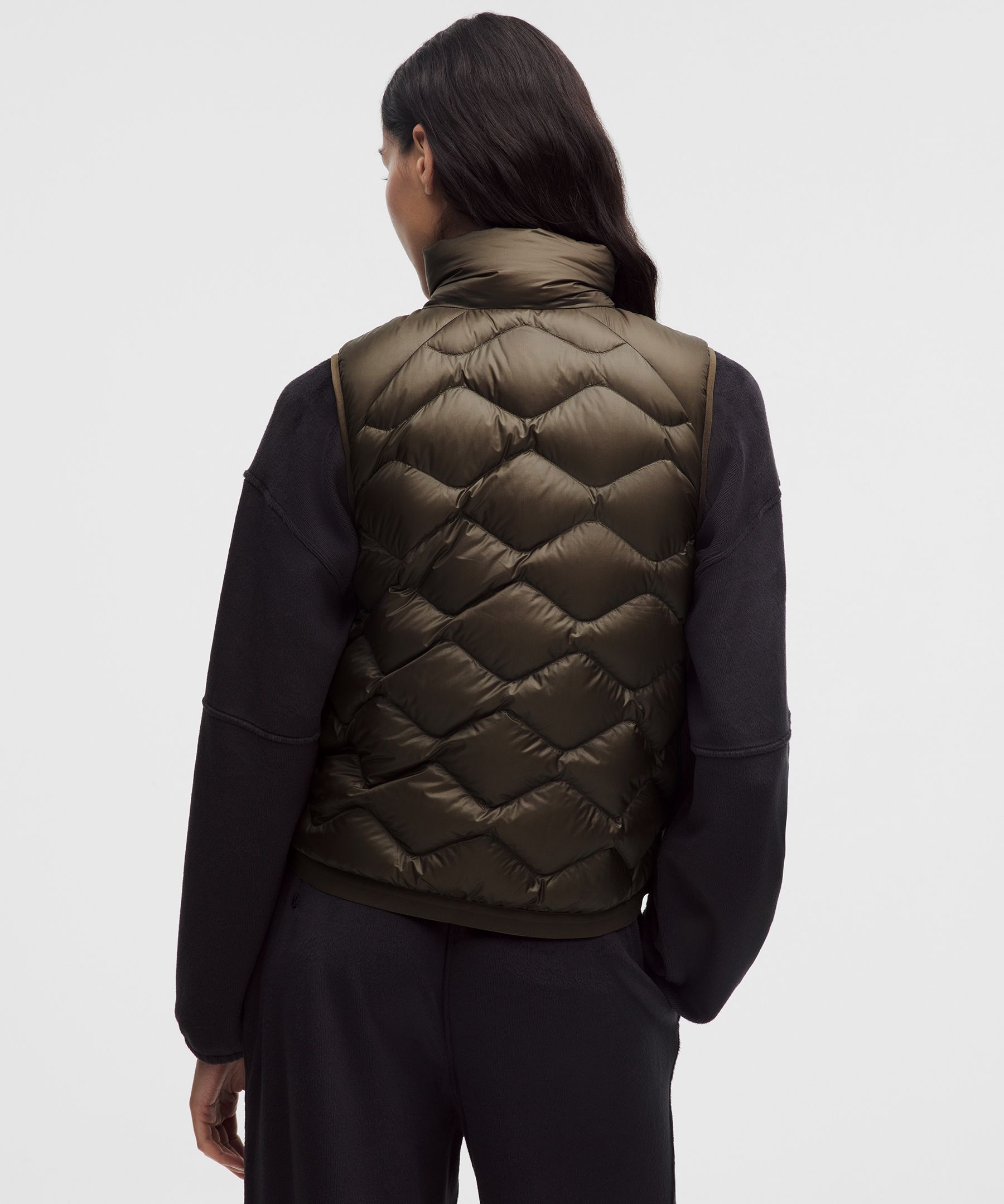 Lululemon Women's Featherweight 900-down-fill Quilted Vest In Brown