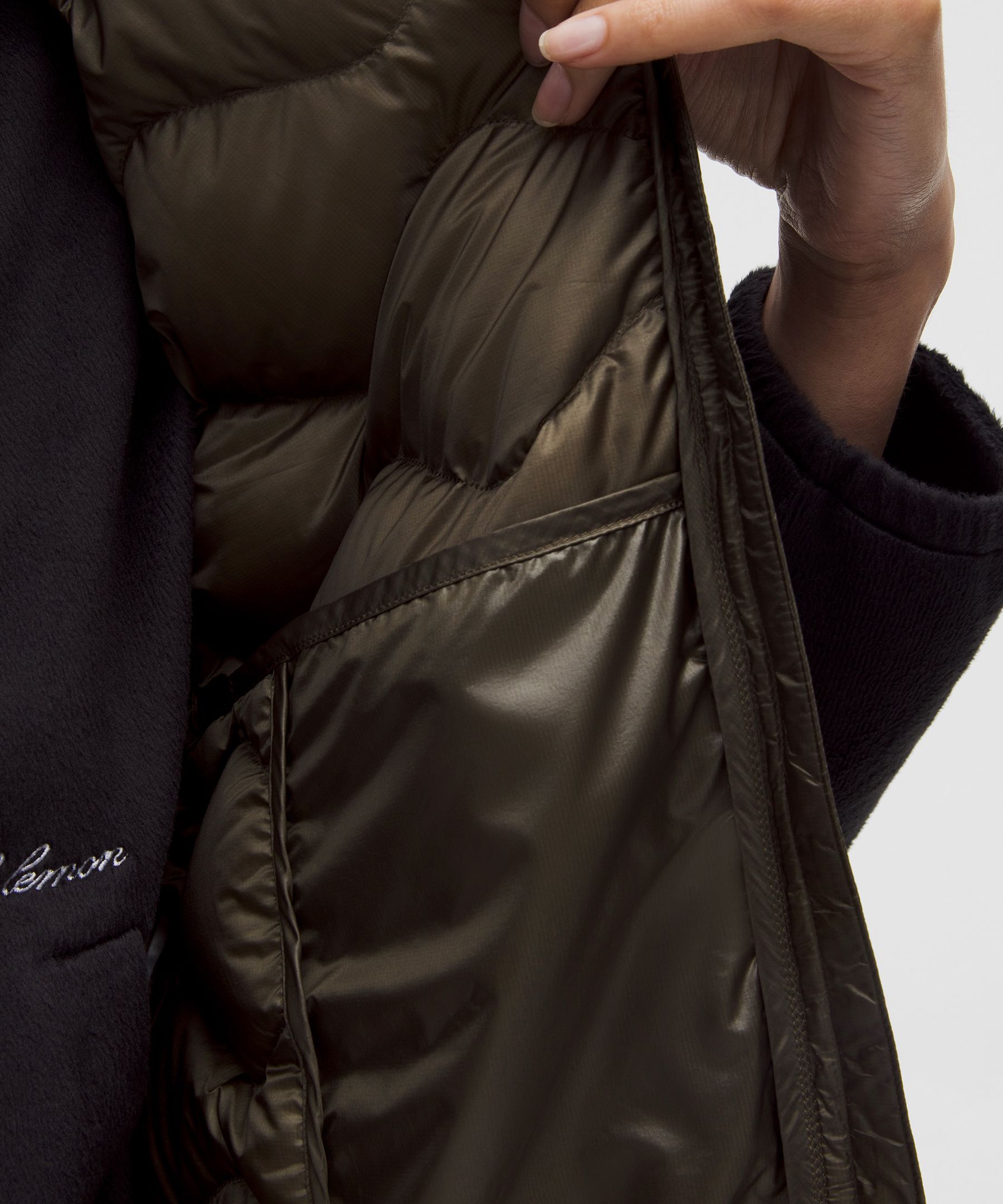 Lululemon Women's Featherweight 900-down-fill Quilted Vest In Brown