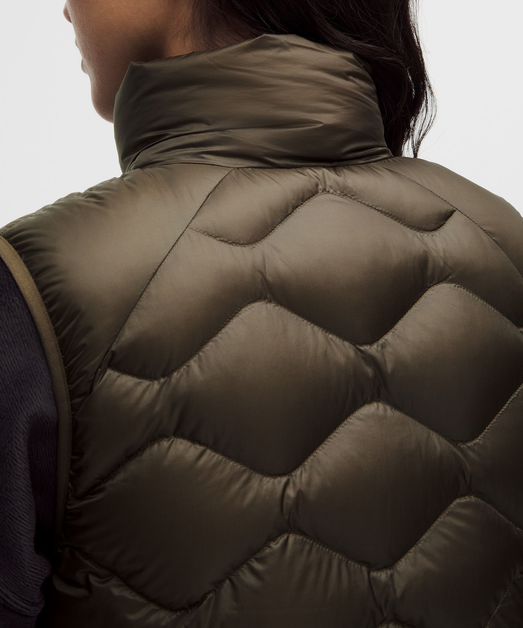 Lululemon Women's Featherweight 900-down-fill Quilted Vest In Brown