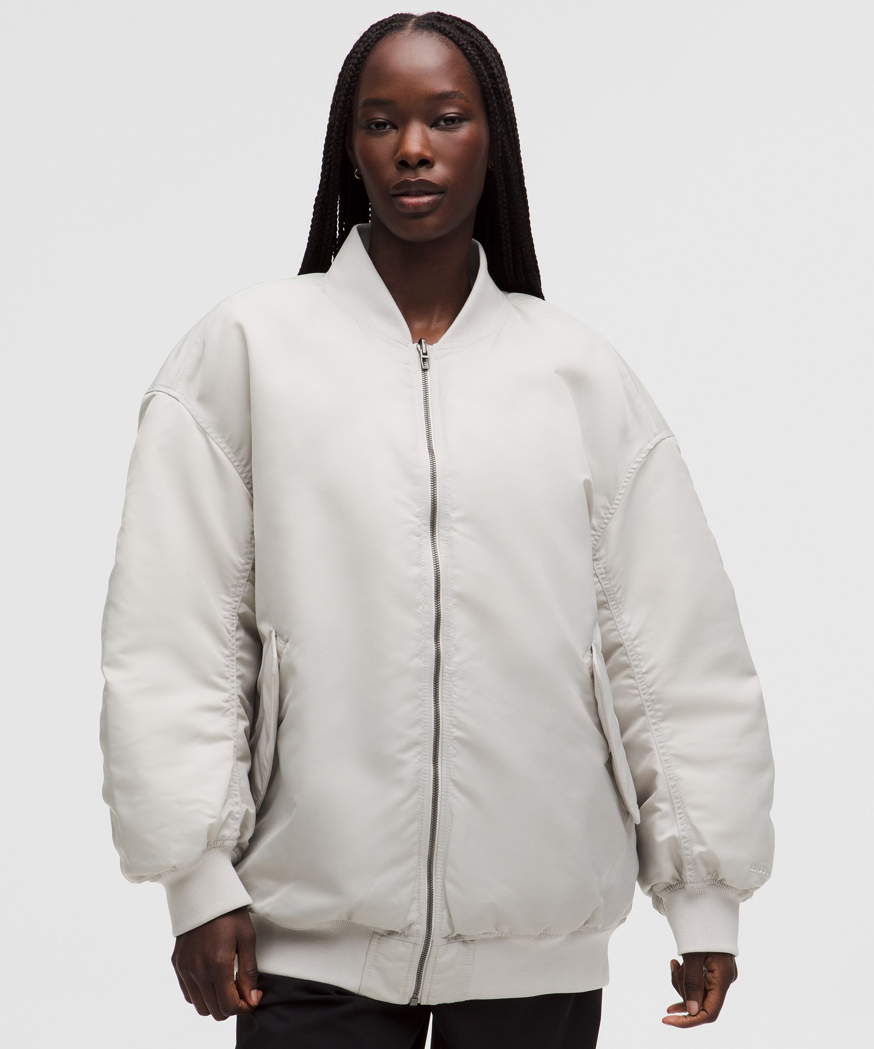Reversible Oversized 600-Down-Fill Bomber Jacket