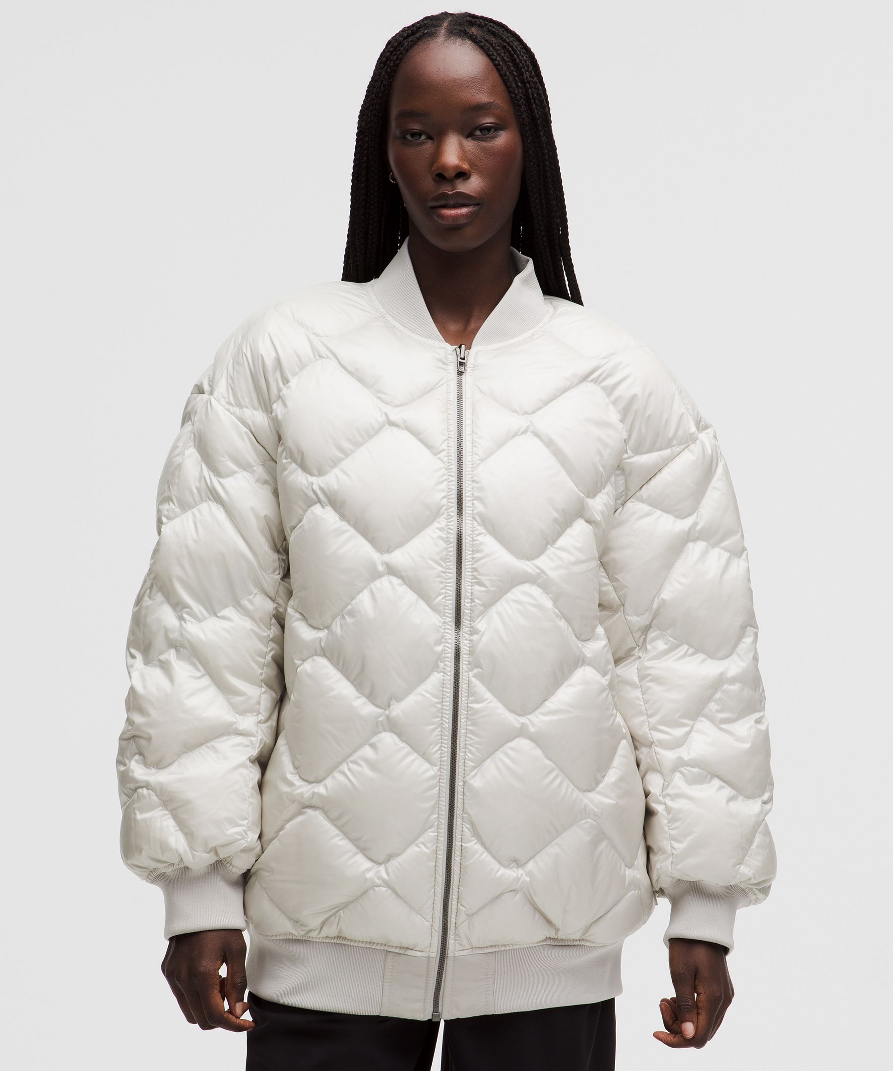 Reversible Oversized 600-Down-Fill Bomber Jacket