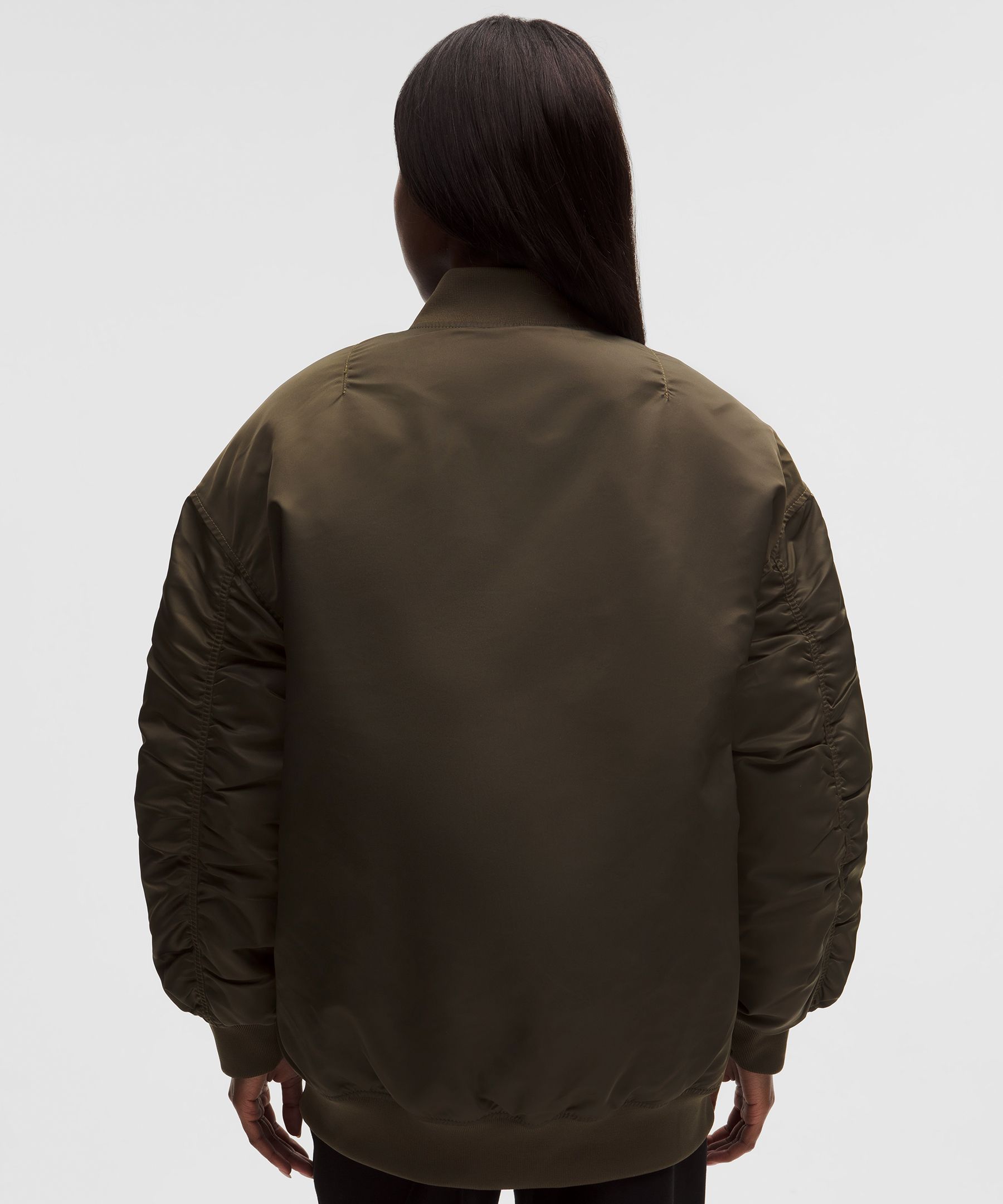 Reversible Oversized 600-Down-Fill Bomber Jacket