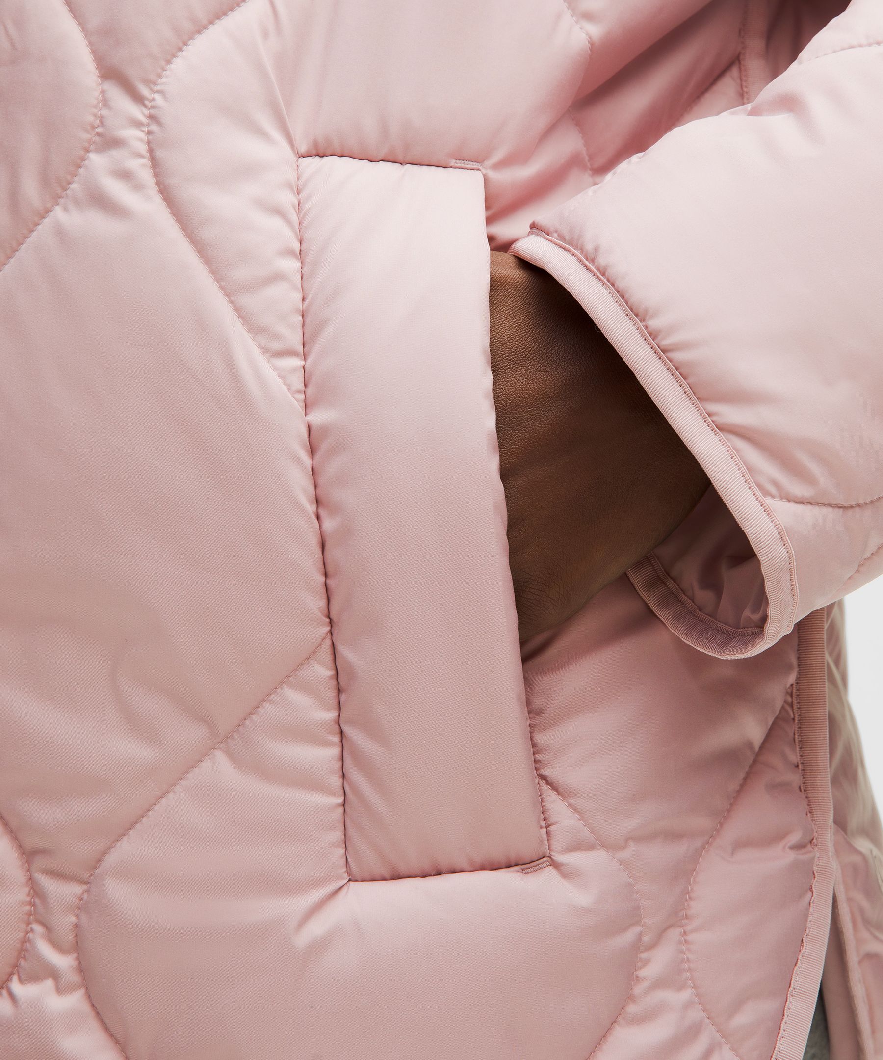 Lululemon Quilted Insulated Liner Jacket In Pink