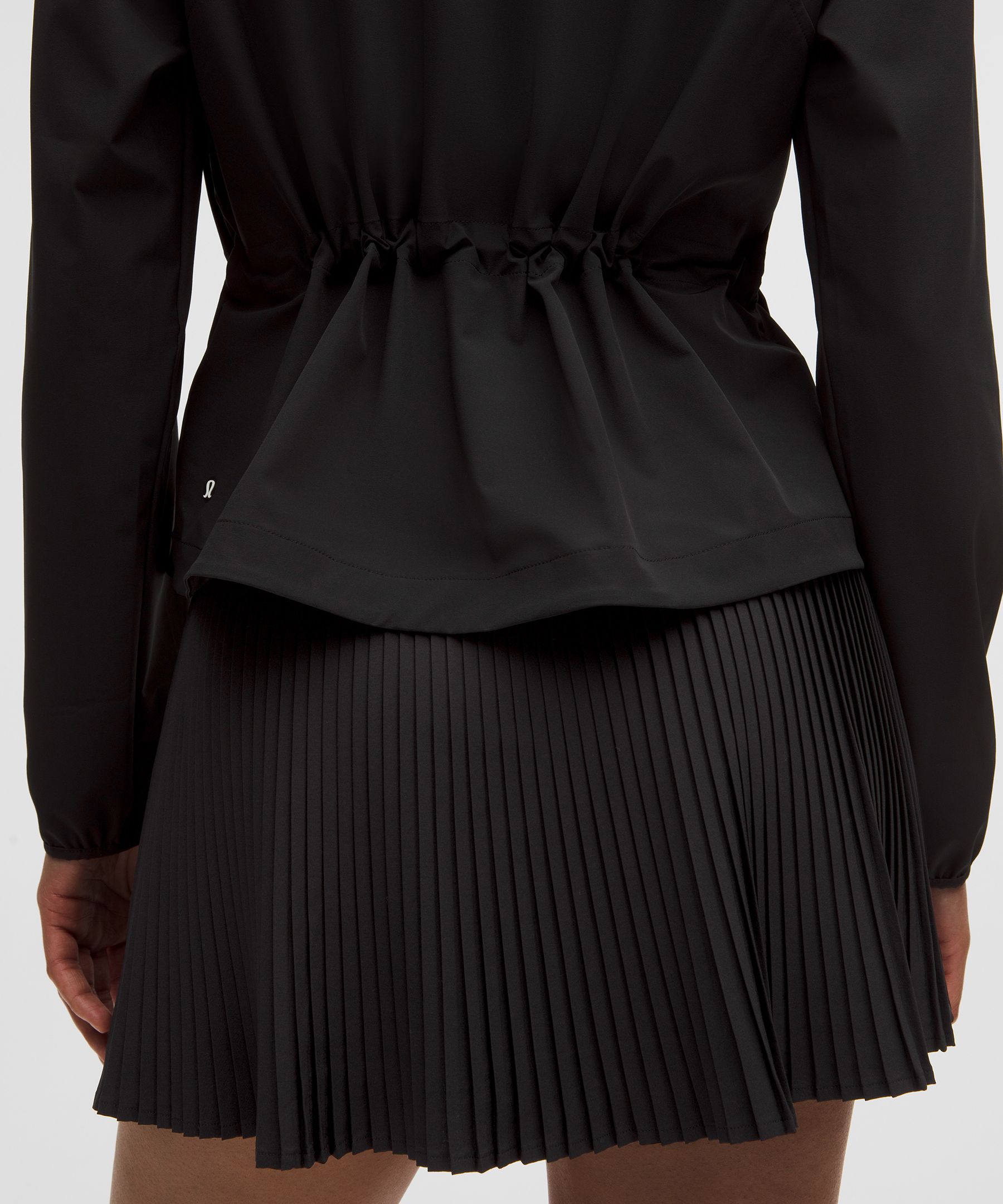 Mesh-Ventilated Tennis Jacket