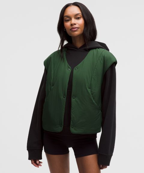 Женский утеплённый жилет Lululemon ThermoZen