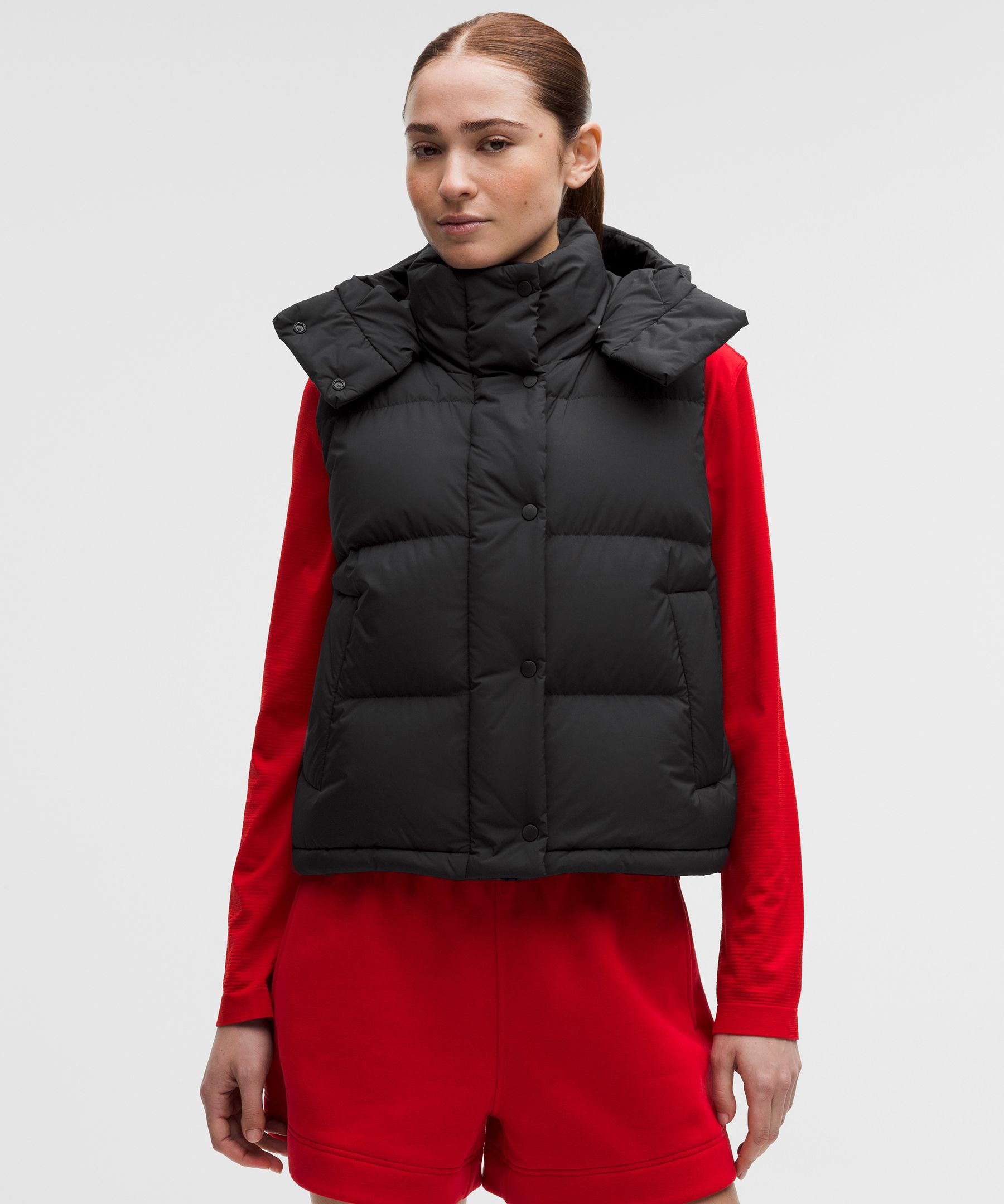Wunder Puff Cropped Vest *Updated Fit