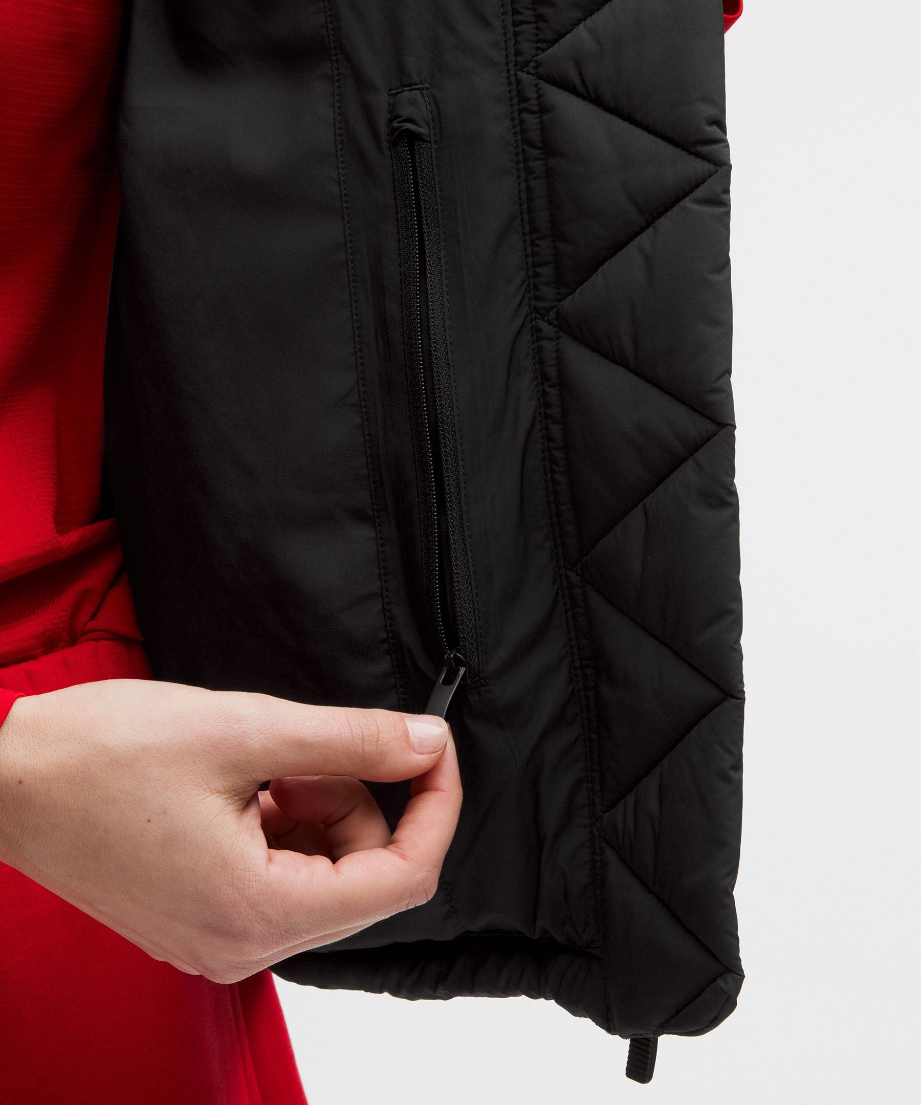 Wunder Puff Cropped Vest *Updated Fit