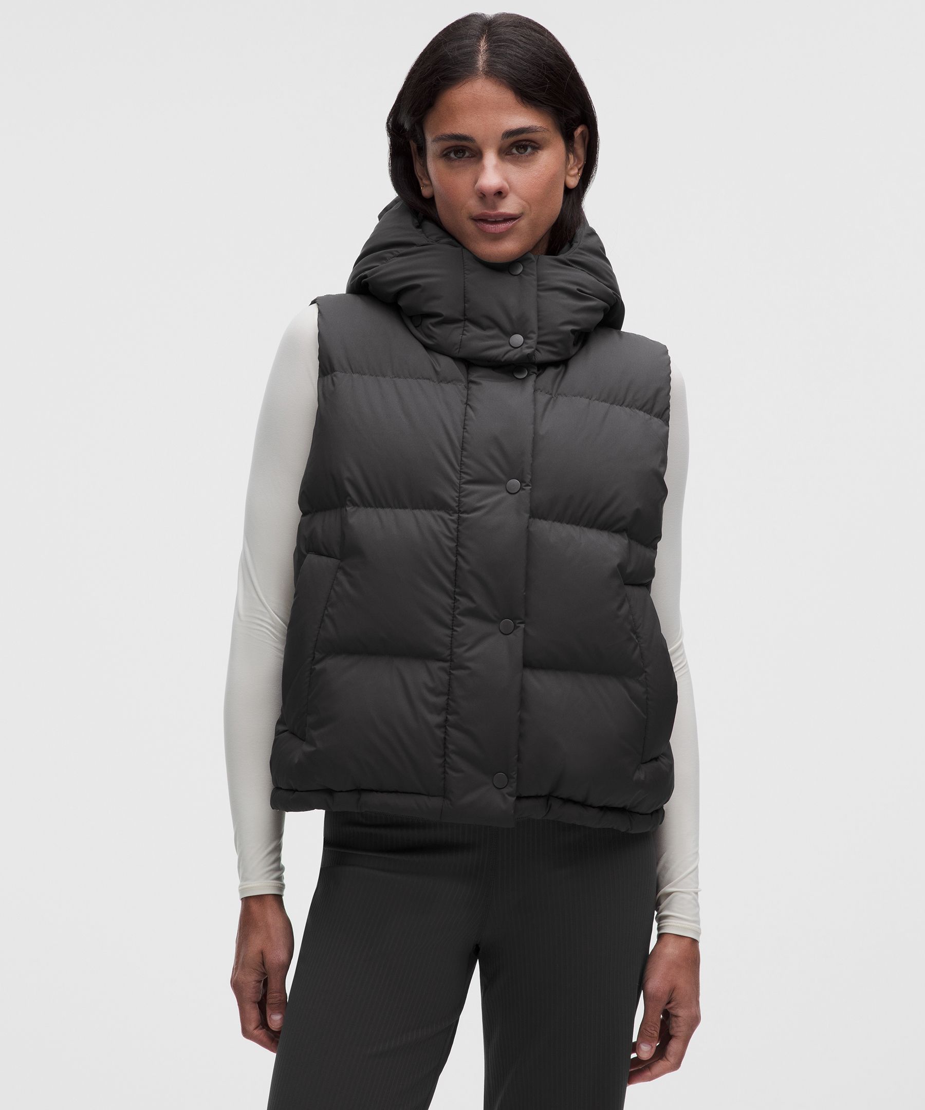Wunder Puff Cropped Vest *Updated Fit