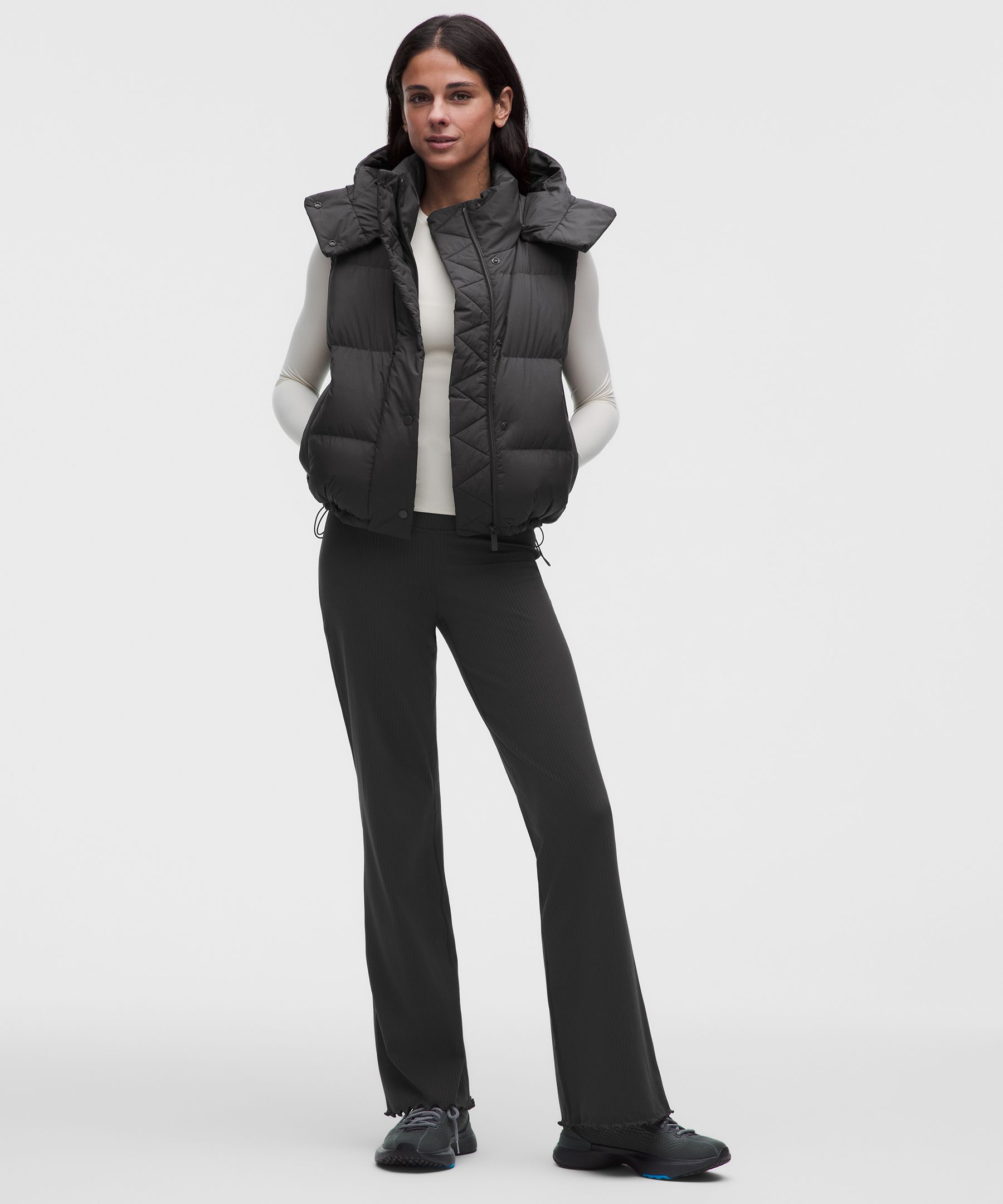 Wunder Puff Cropped Vest *Updated Fit