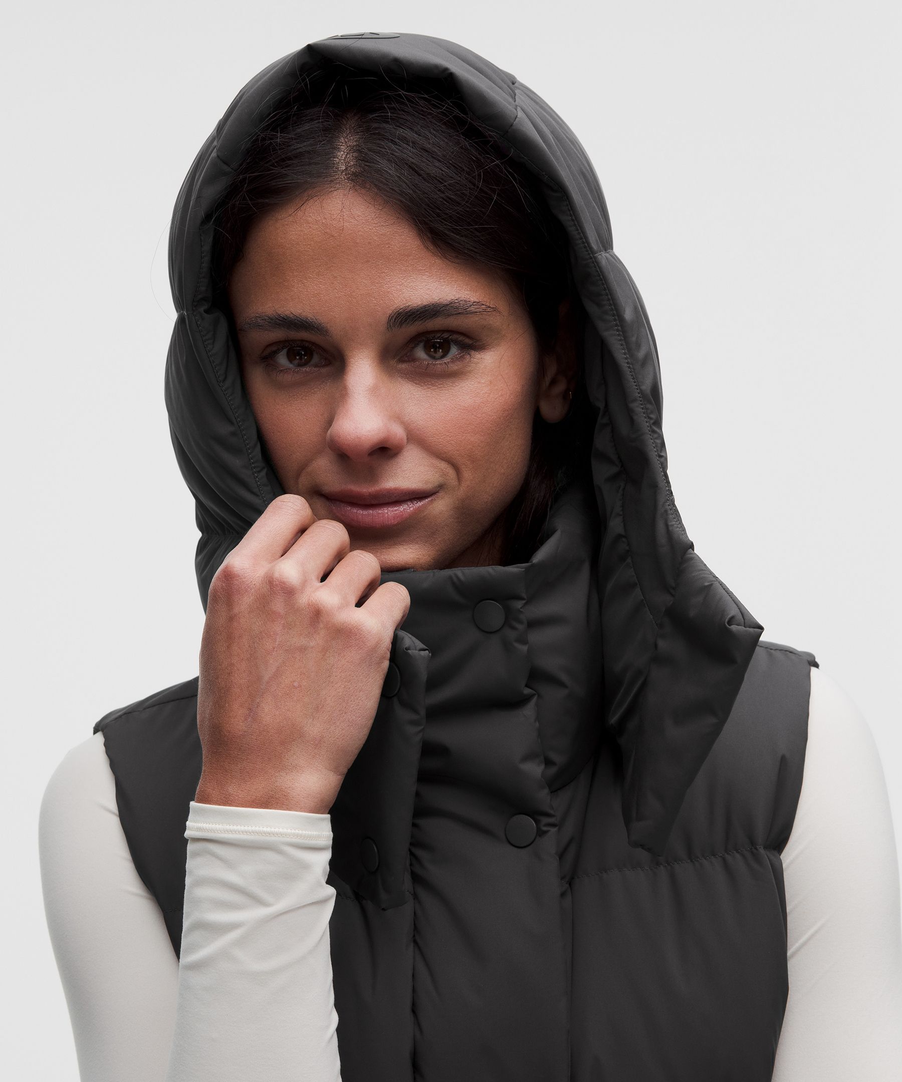 Wunder Puff Cropped Vest *Updated Fit