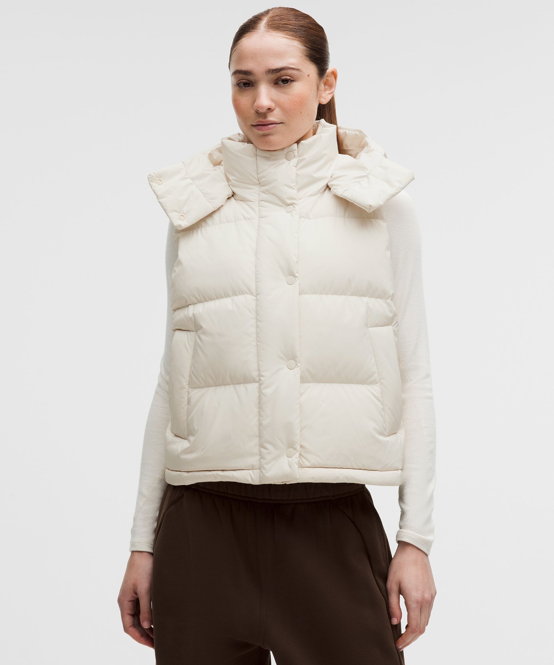 Wunder Puff 600ダウンフィル クロップベスト | ジャケット&アウター