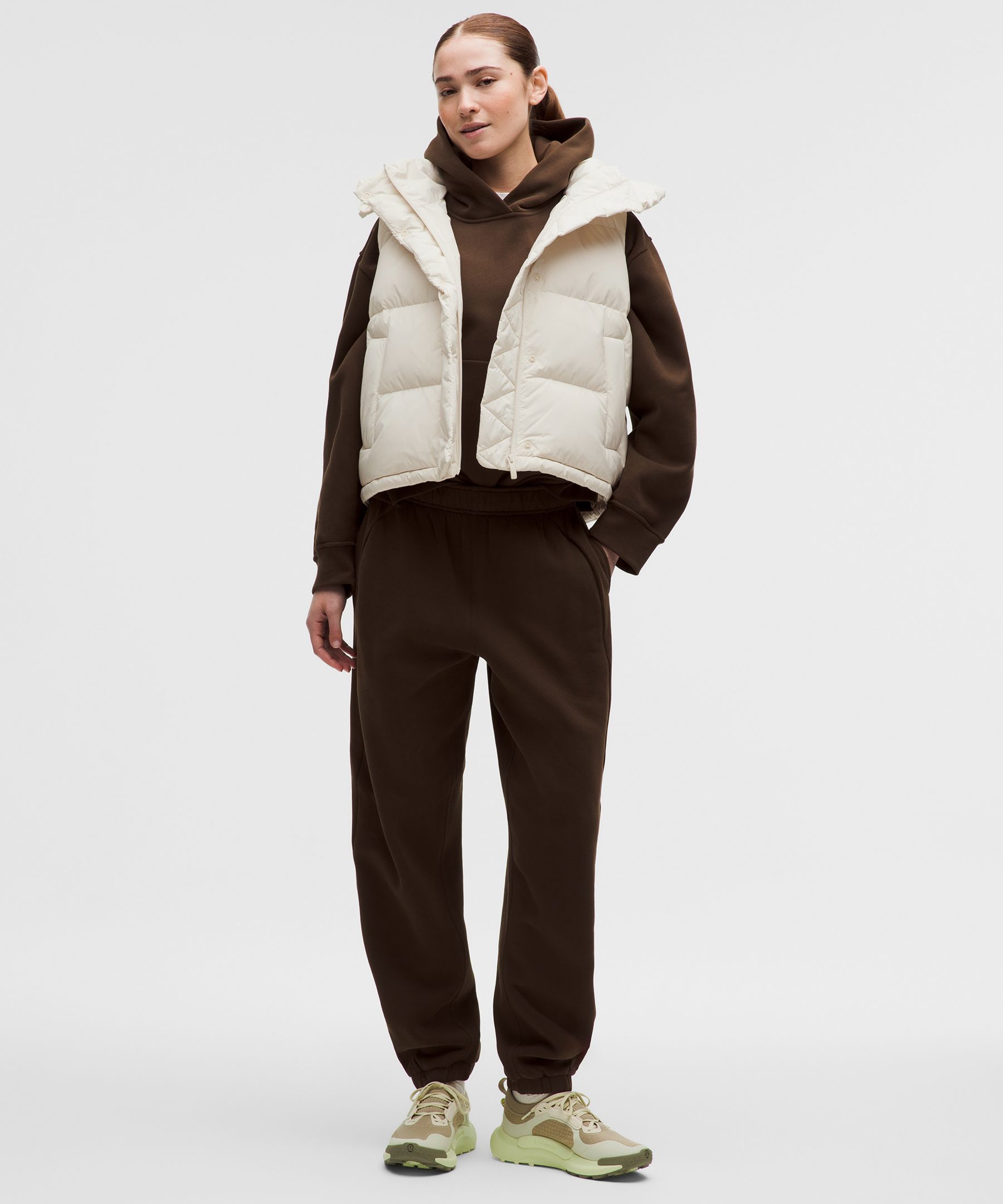 Wunder Puff Cropped Vest *Updated Fit