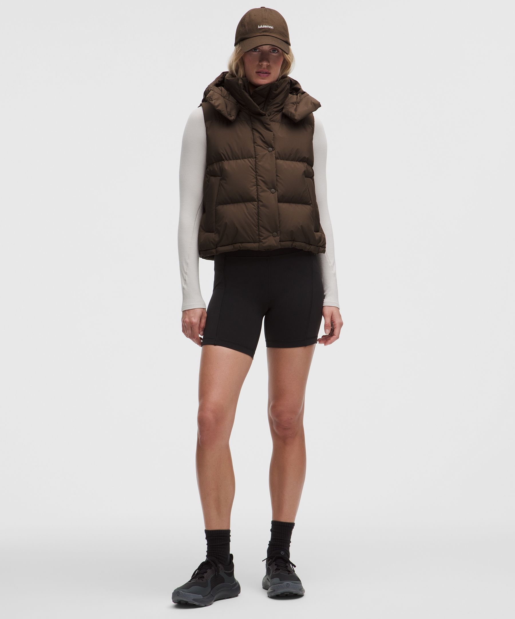 Wunder Puff Cropped Vest *Updated Fit