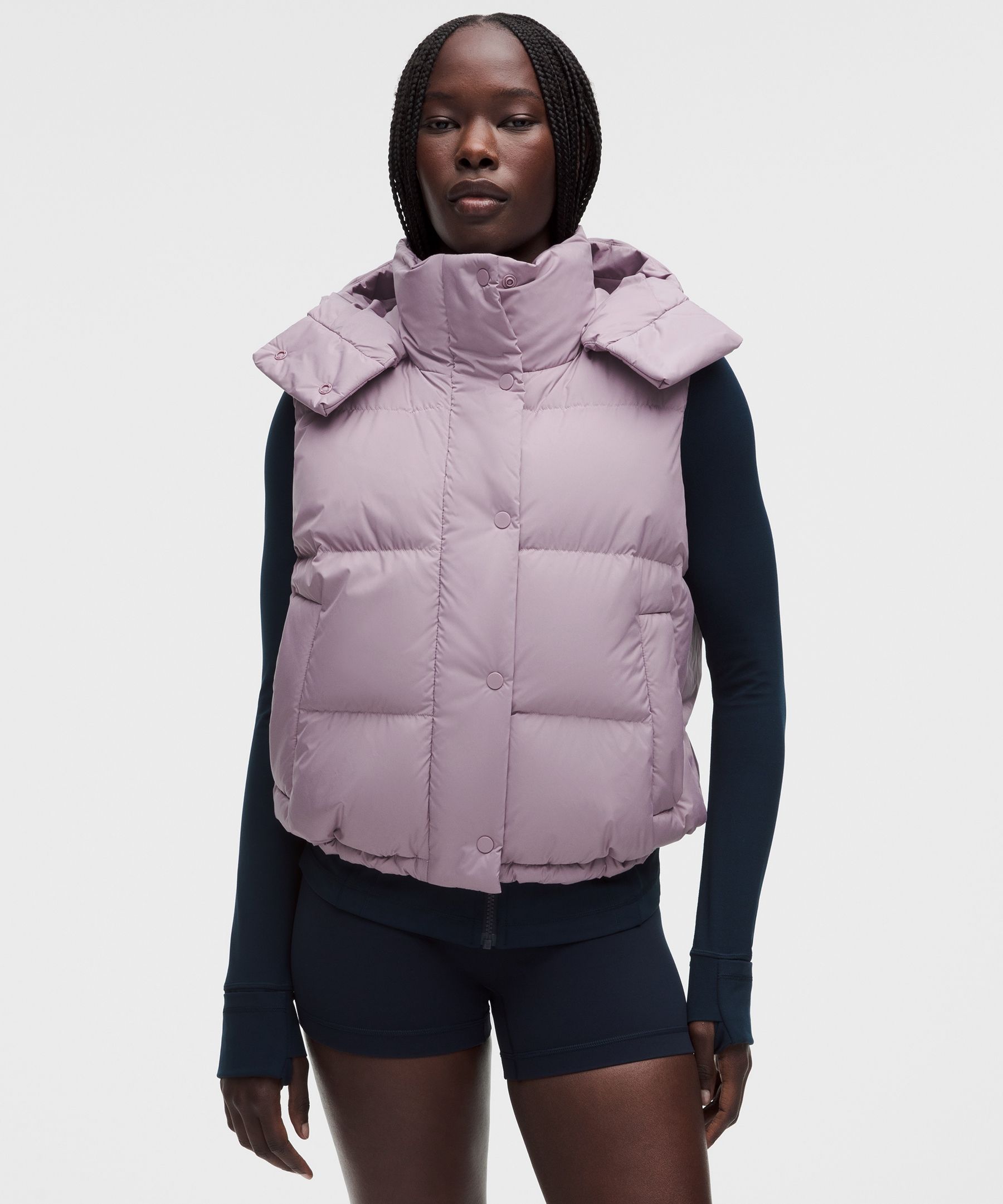 Wunder Puff Cropped Vest *Updated Fit
