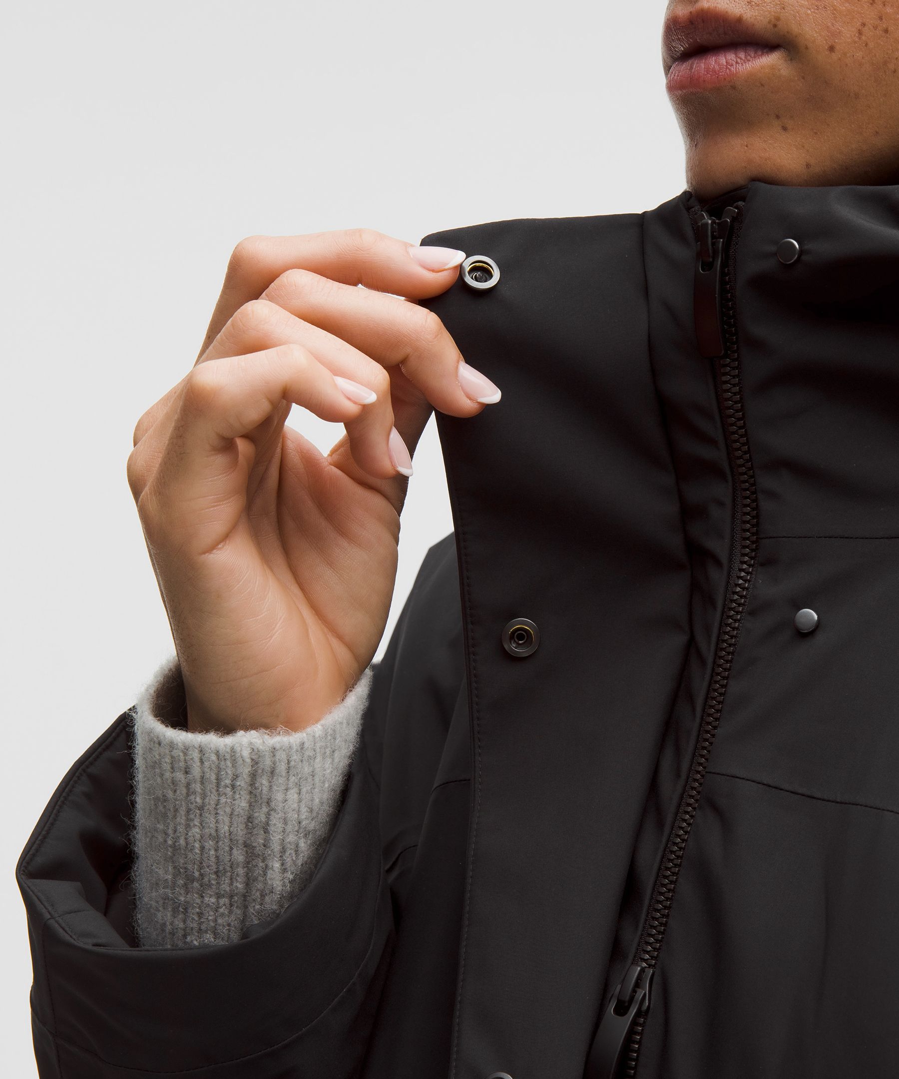 Oversized Insulated Rain Coat