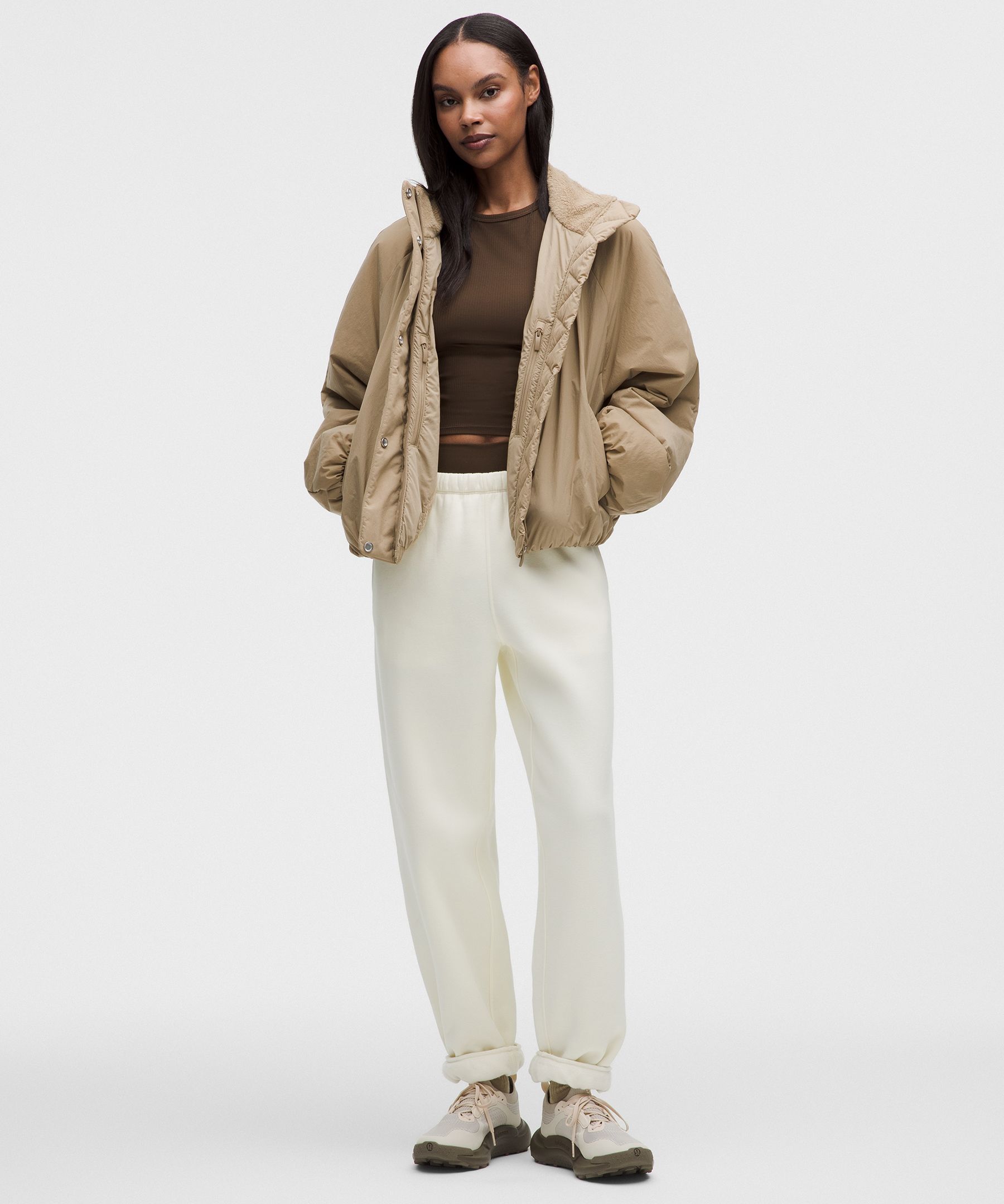 Women's Water-Resistant Fleece-Lined Jacket