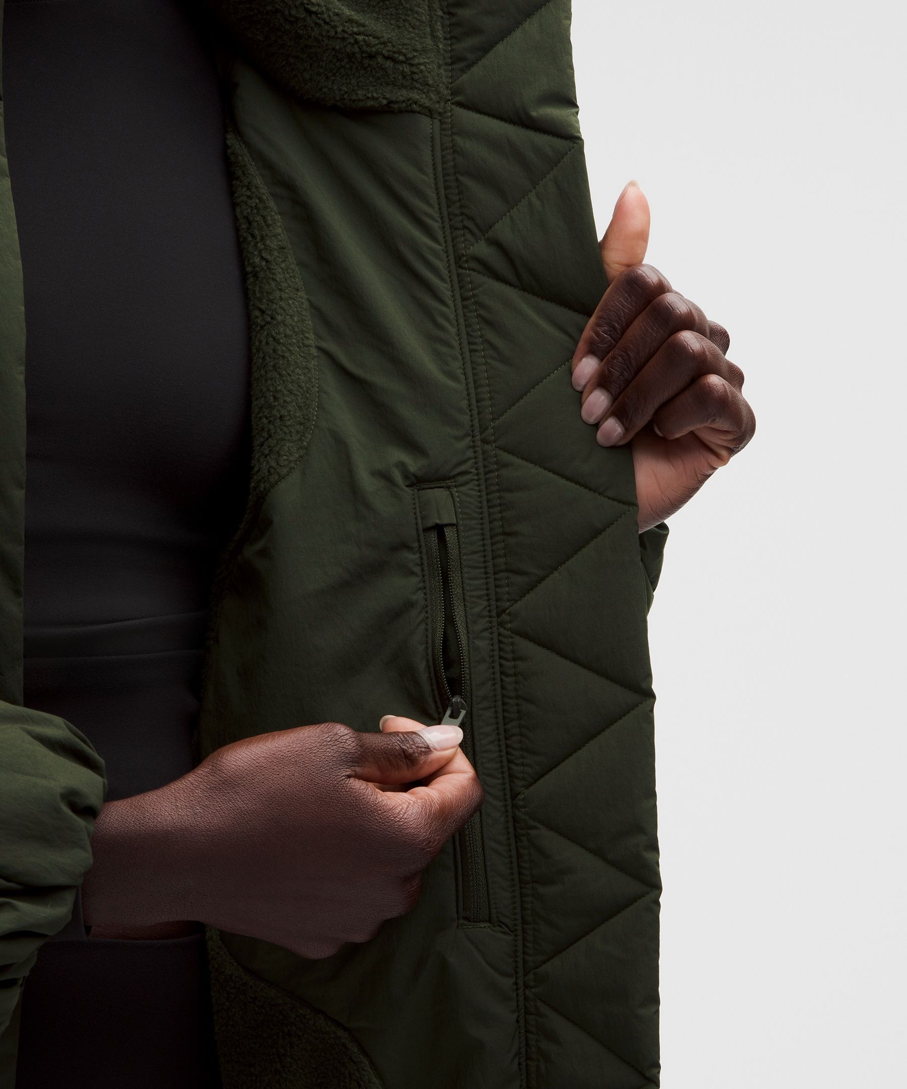 Women's Water-Resistant Fleece-Lined Jacket