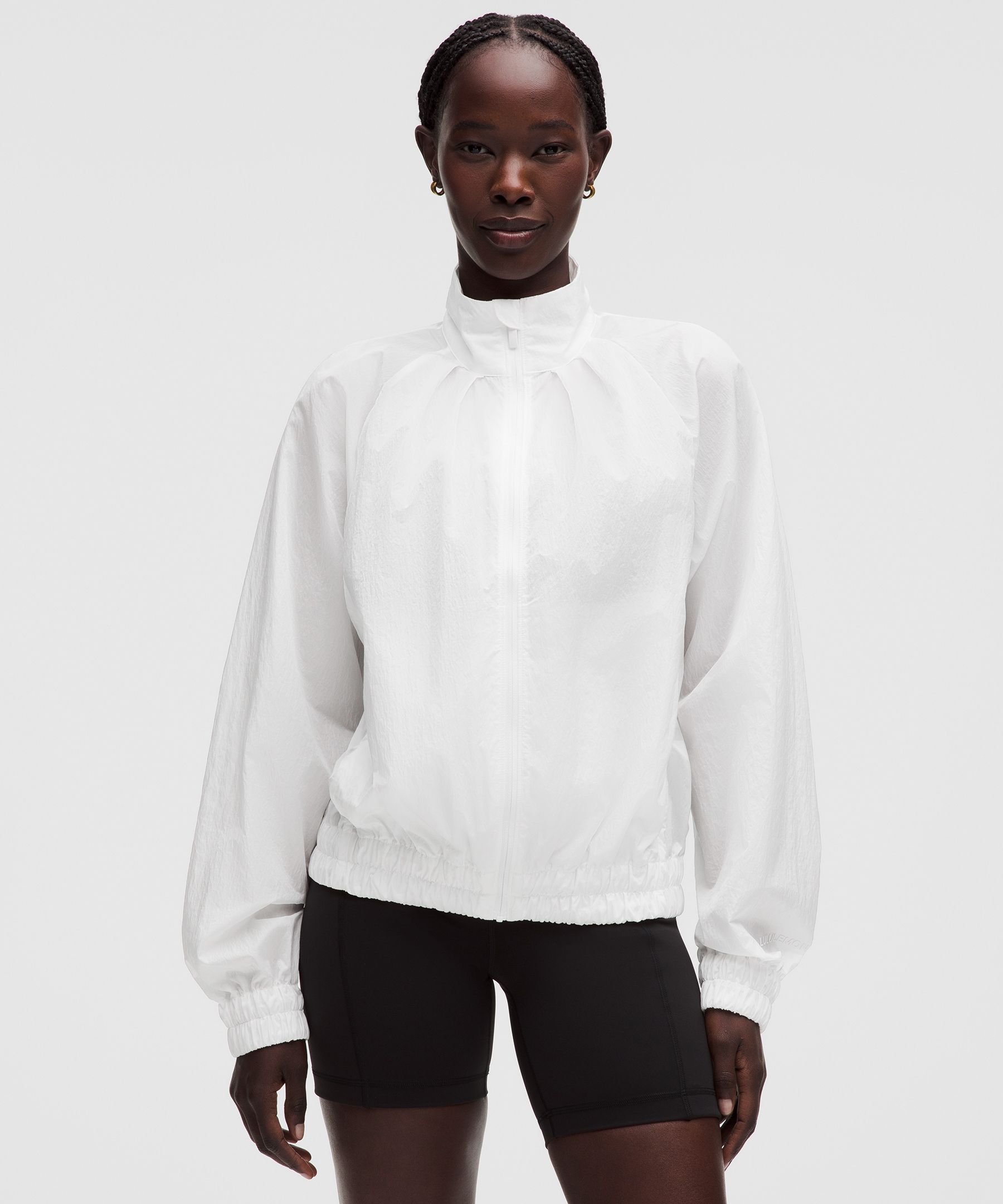 Lightweight Pleated Track Jacket - image 3