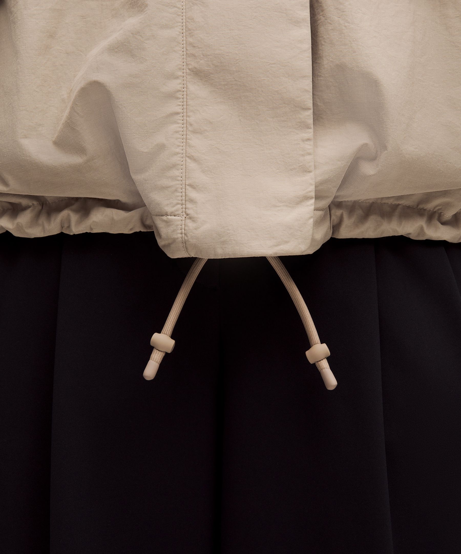 Veste oversize r&eacute;versible &agrave; ourlet ajustable
