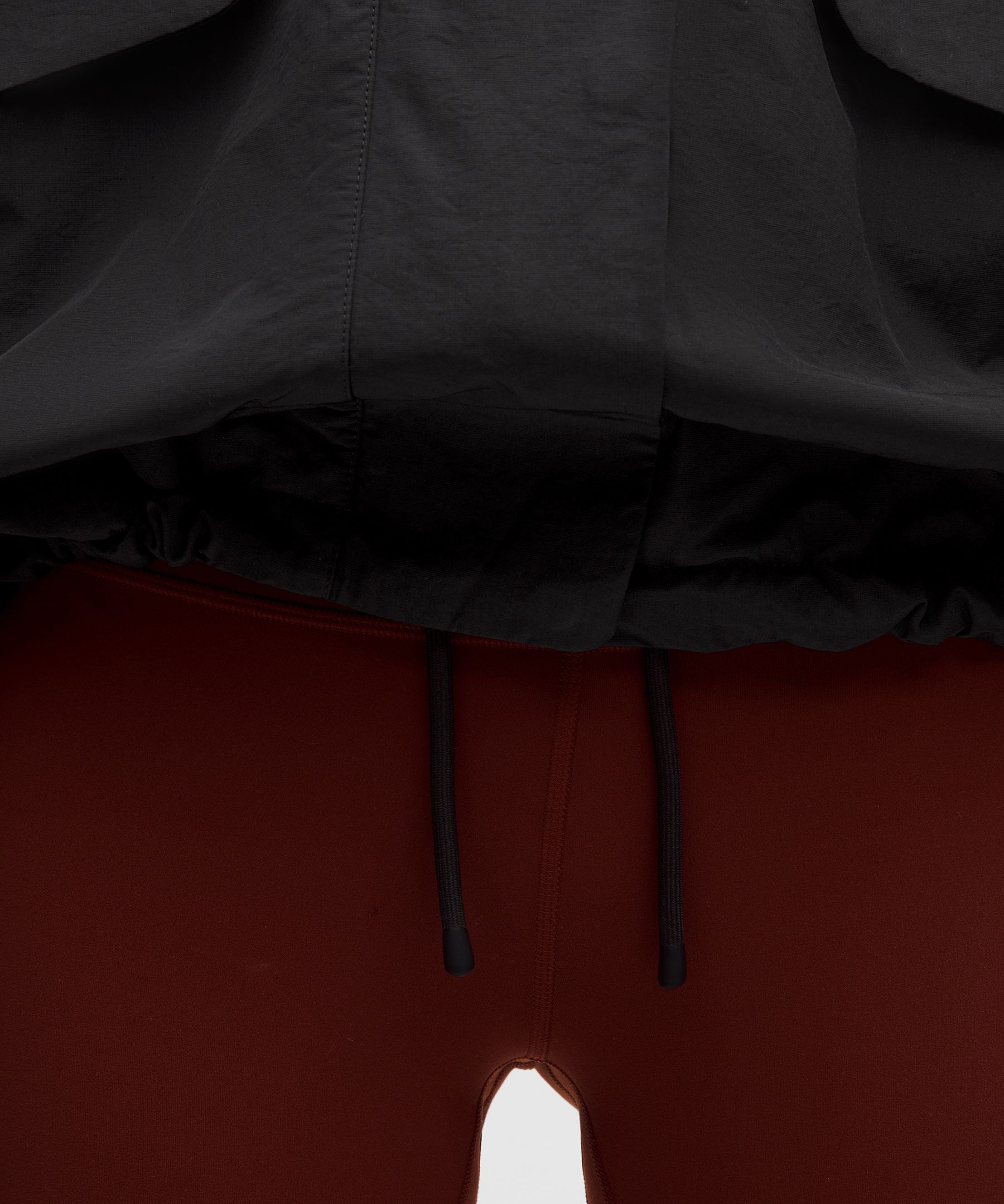 Oversized Cinch-Hem Reversible Jacket