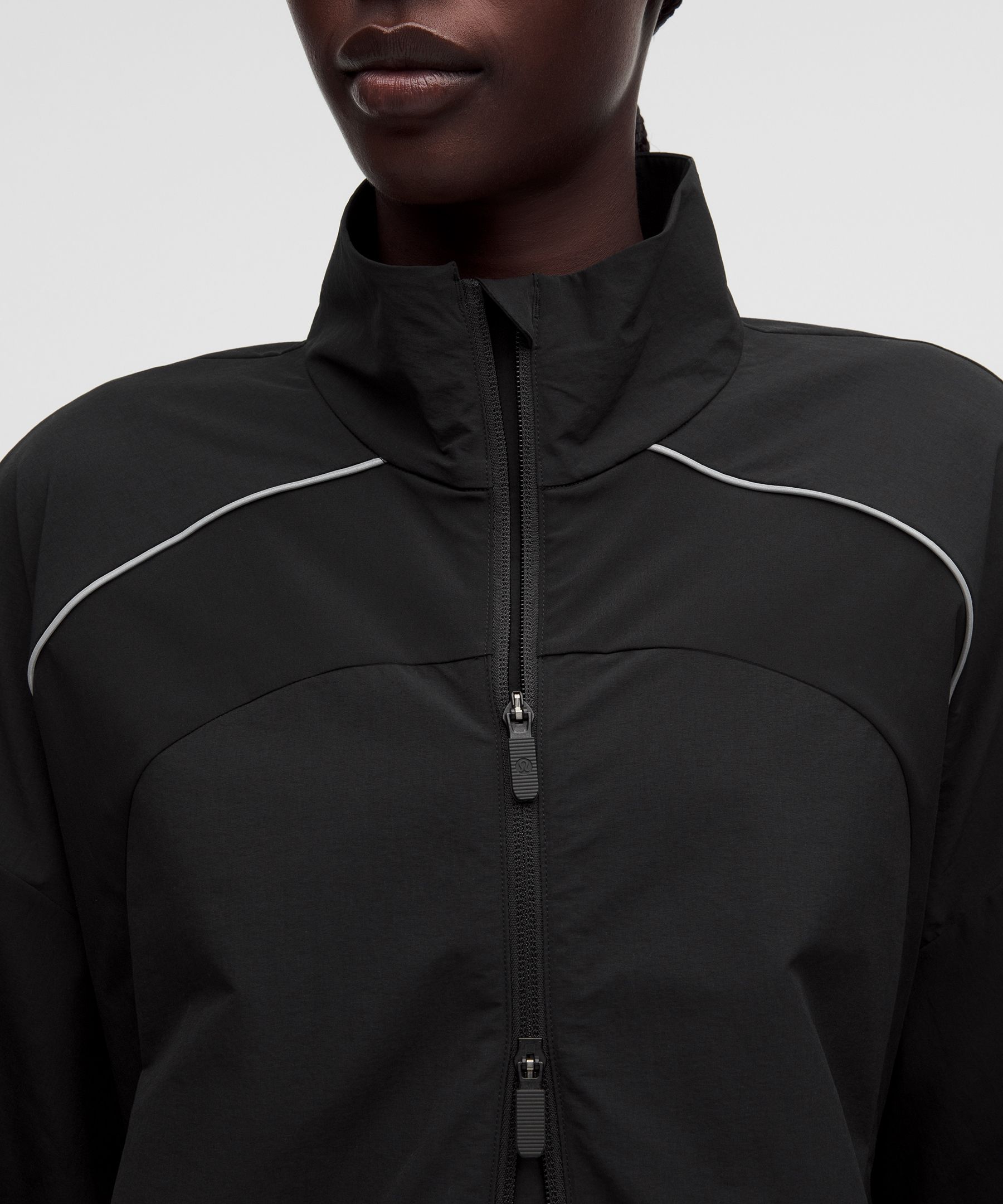 Ventilated Oversized Track Jacket