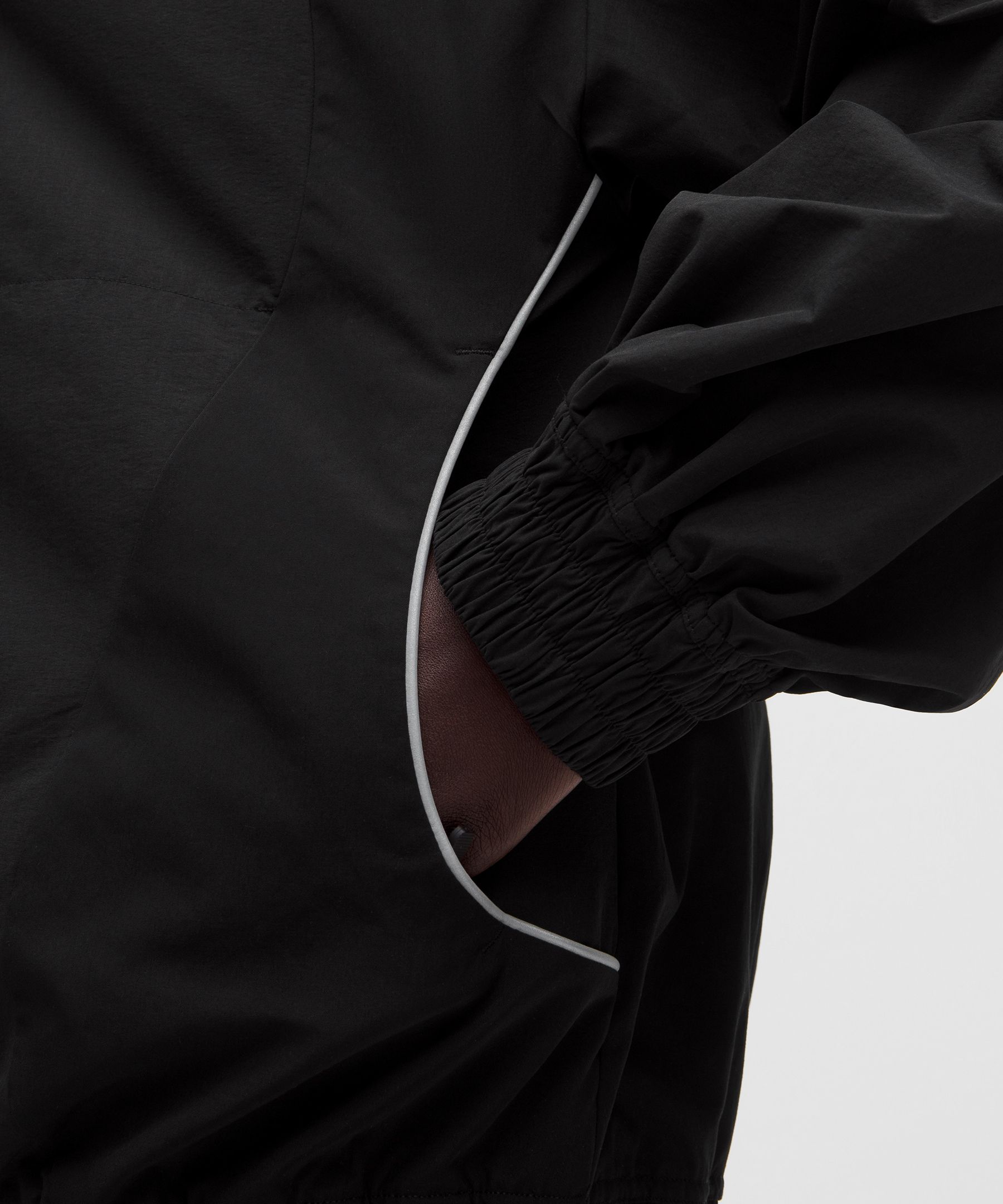 Ventilated Oversized Track Jacket