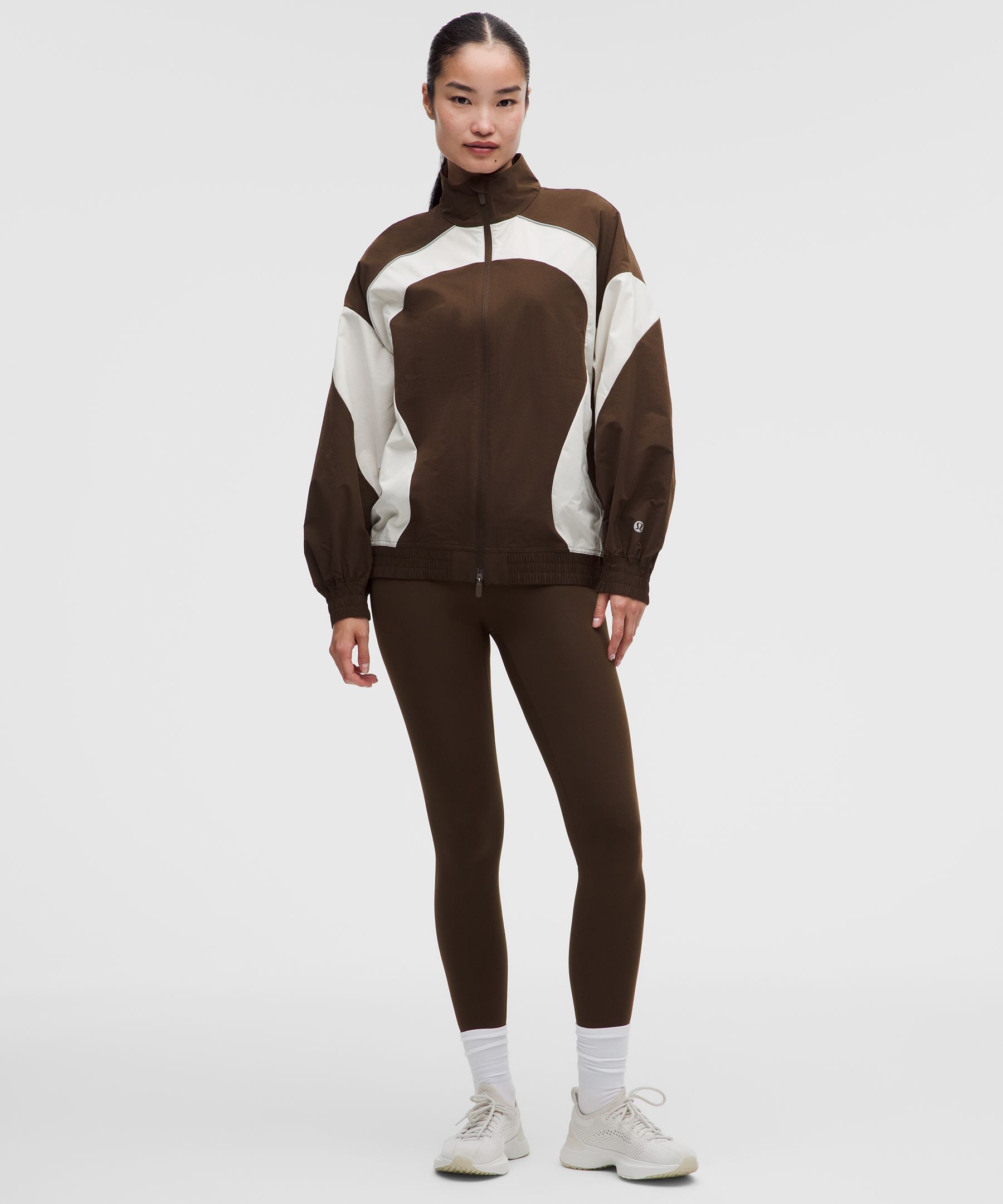 Ventilated Oversized Track Jacket