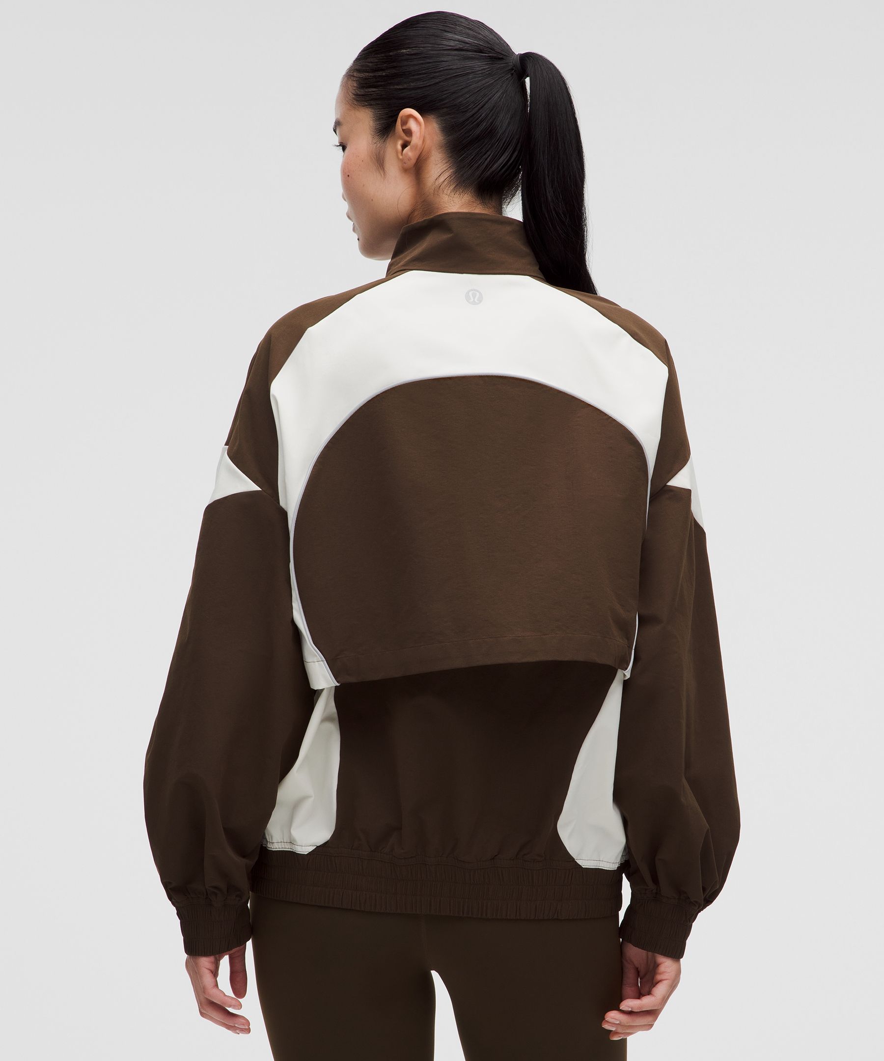 Ventilated Oversized Track Jacket