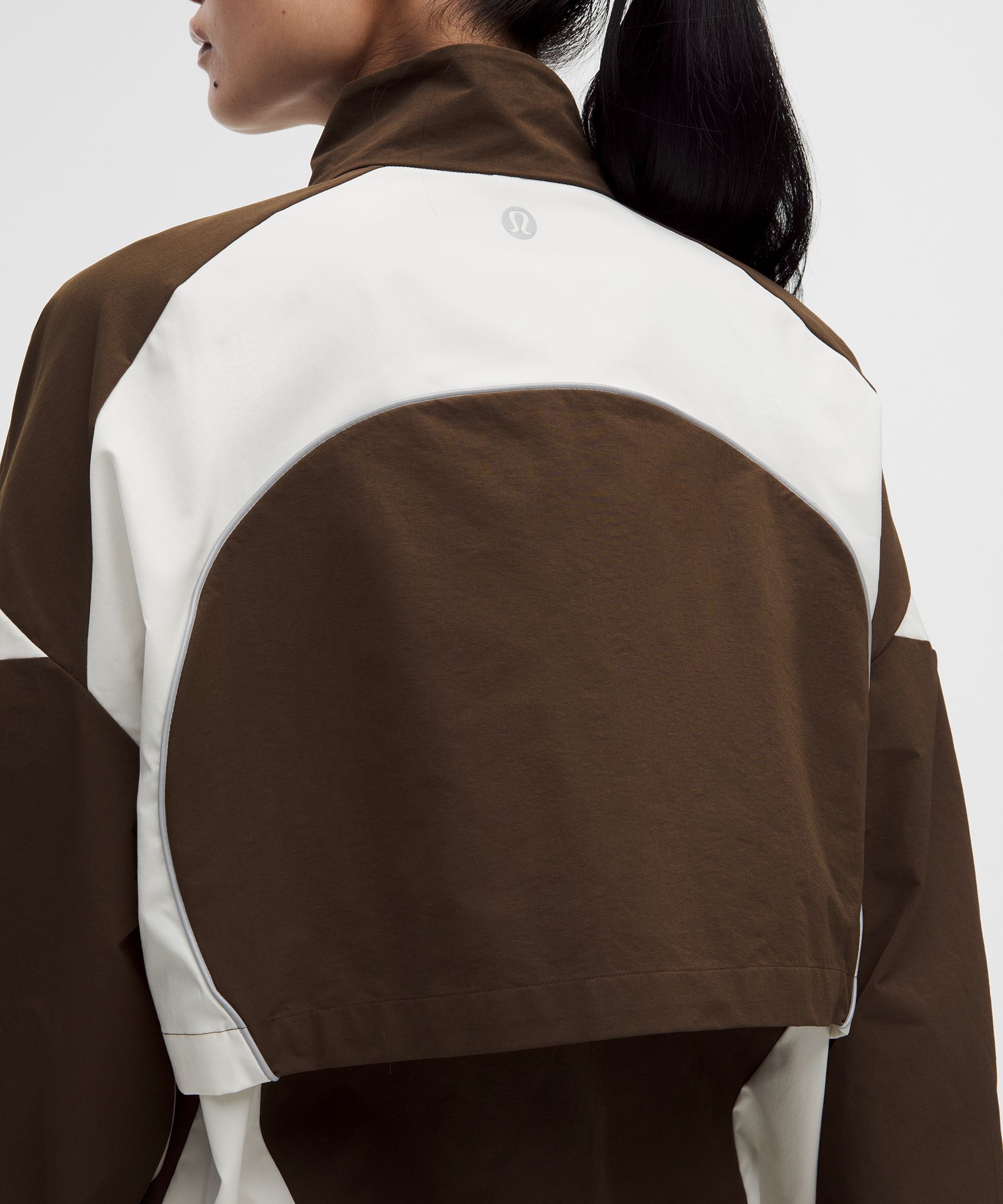 Ventilated Oversized Track Jacket