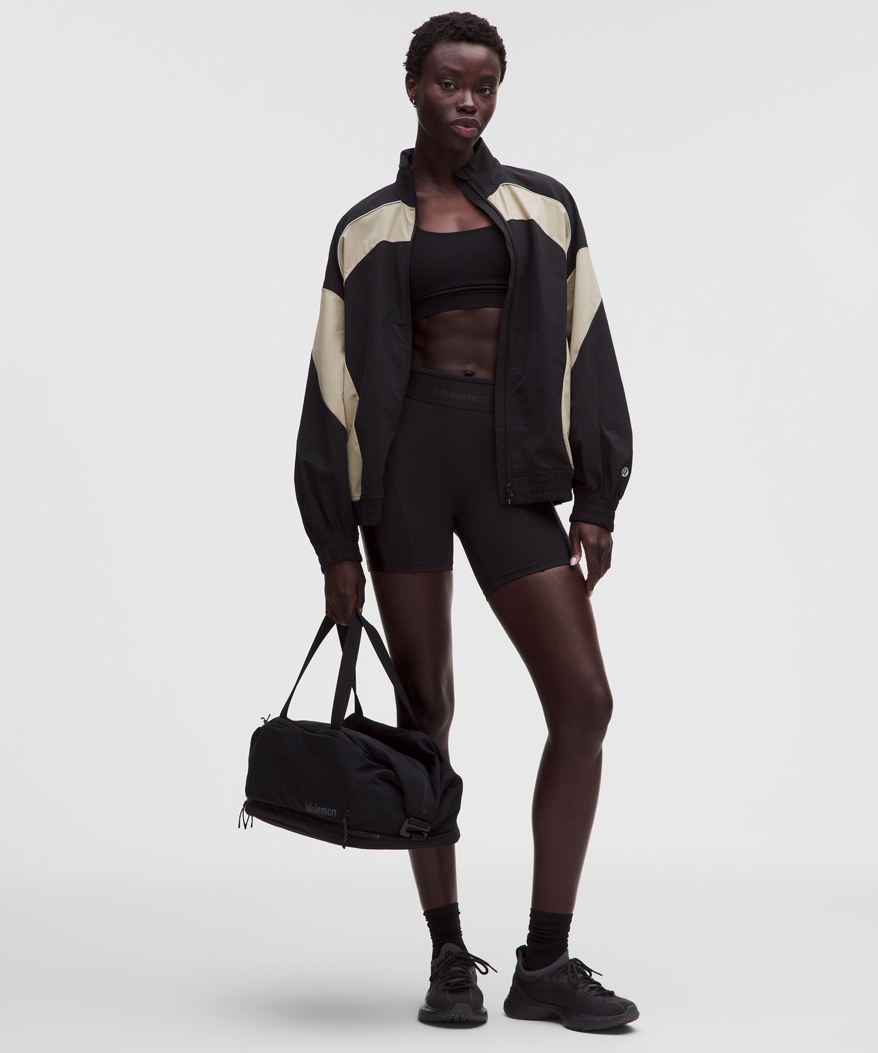 Ventilated Oversized Track Jacket