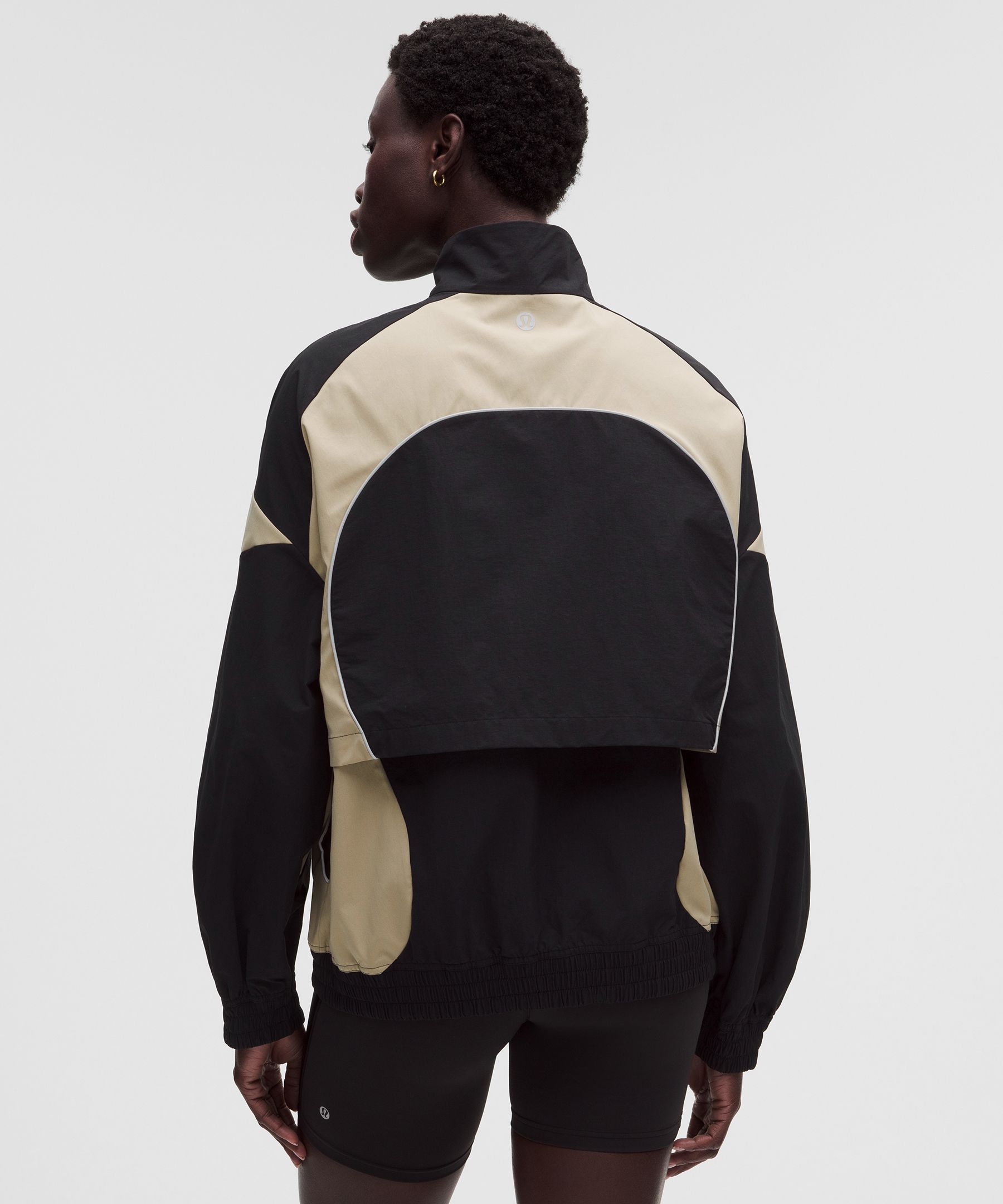 Ventilated Oversized Track Jacket