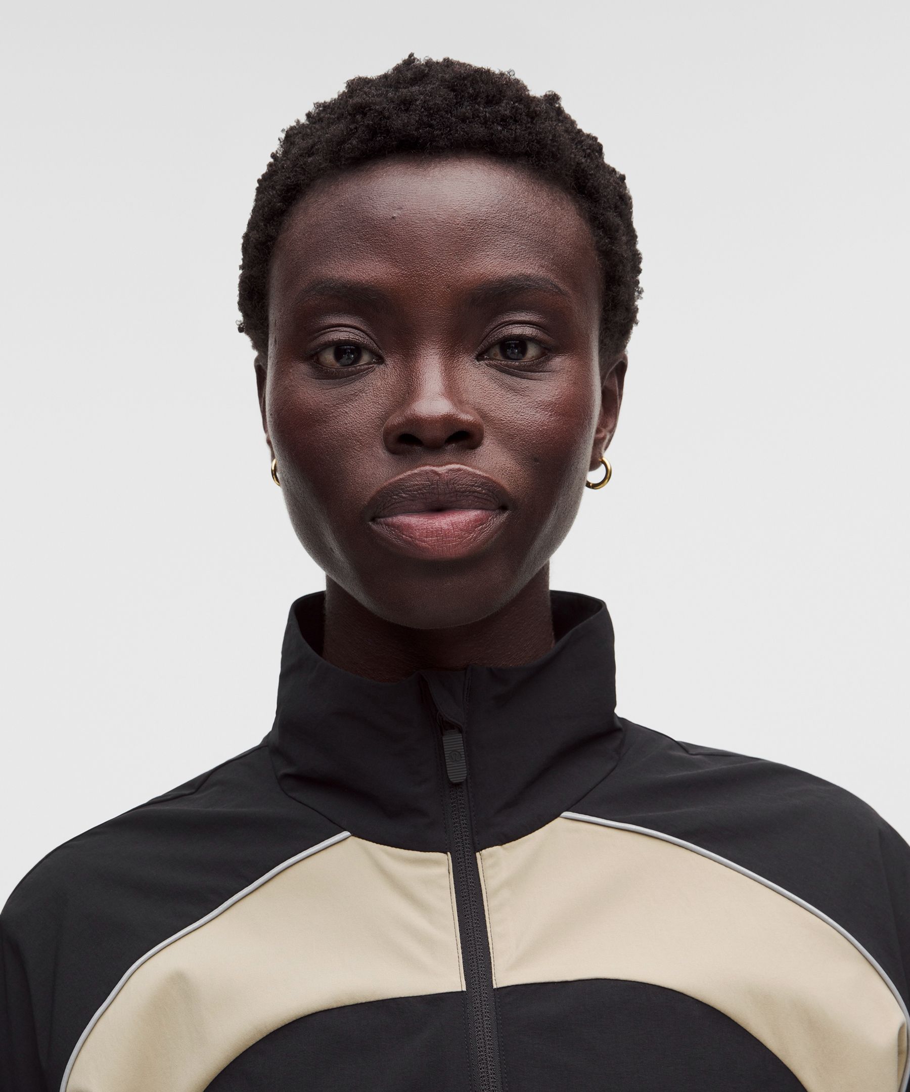 Ventilated Oversized Track Jacket