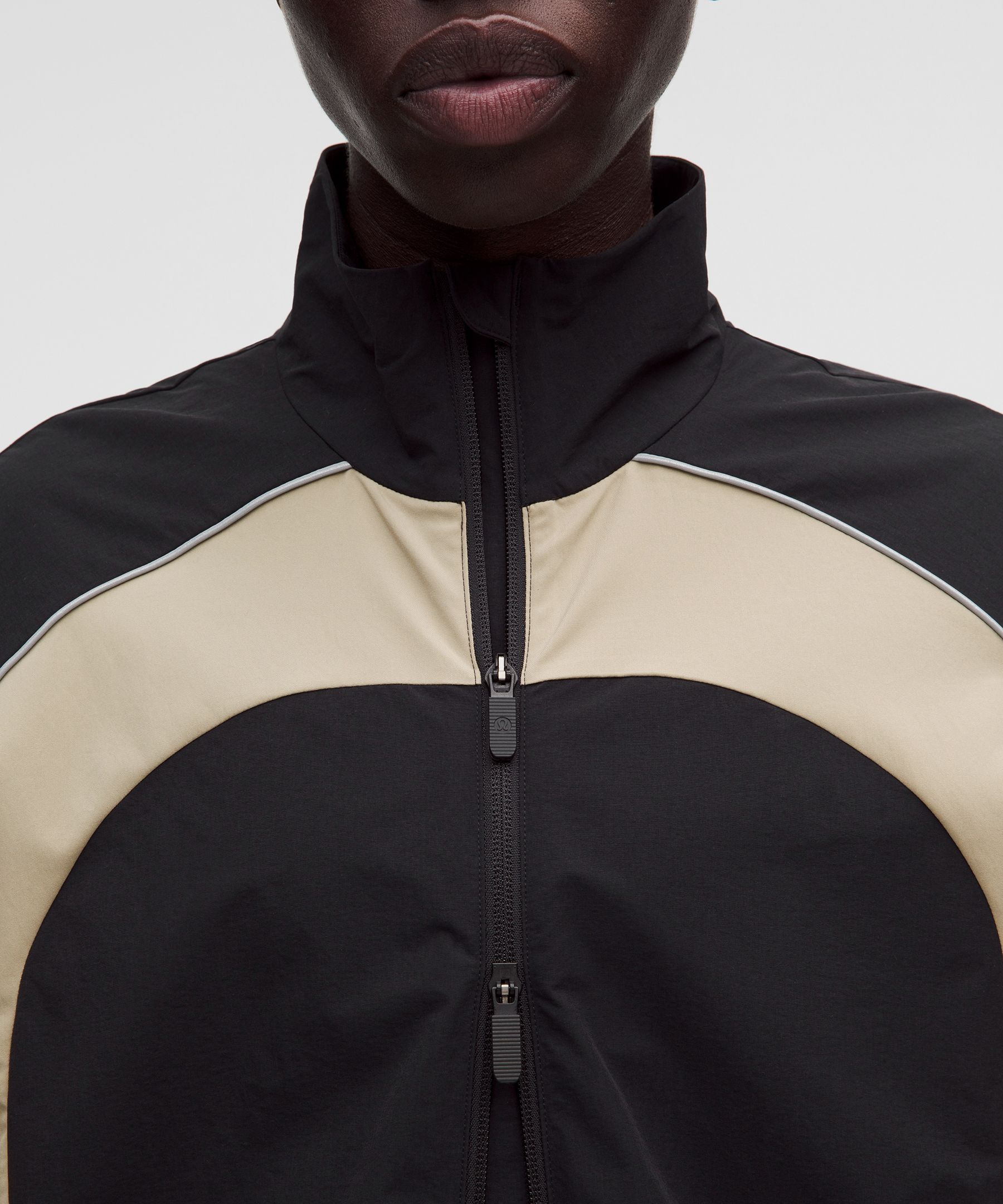Ventilated Oversized Track Jacket