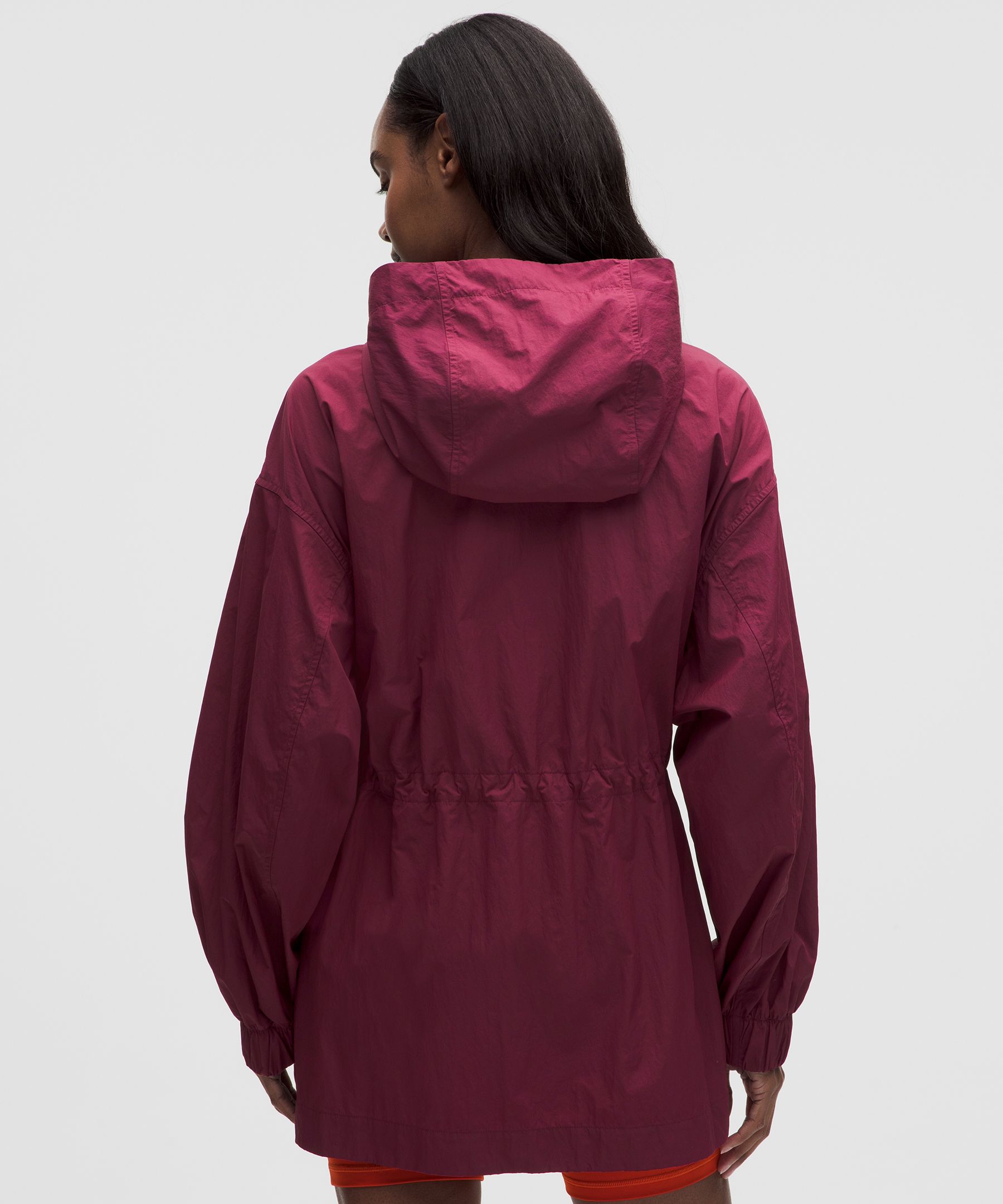 UV-Protective Cinch-Waist Oversized-Fit Jacket - thumbnail 9