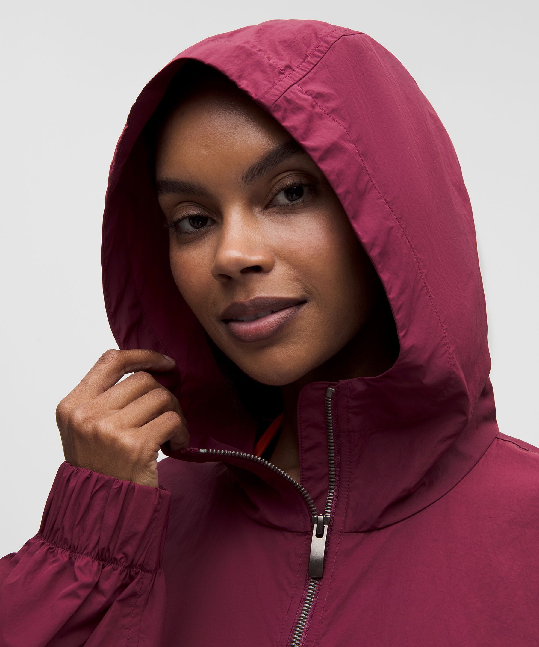 UV-Protective Cinch-Waist Oversized-Fit Jacket - thumbnail 10