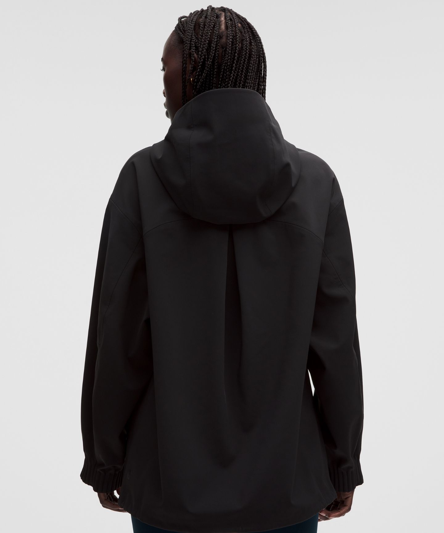 Женское худи Lululemon Cross Chill Casual, цвет: Чёрный — фото 3