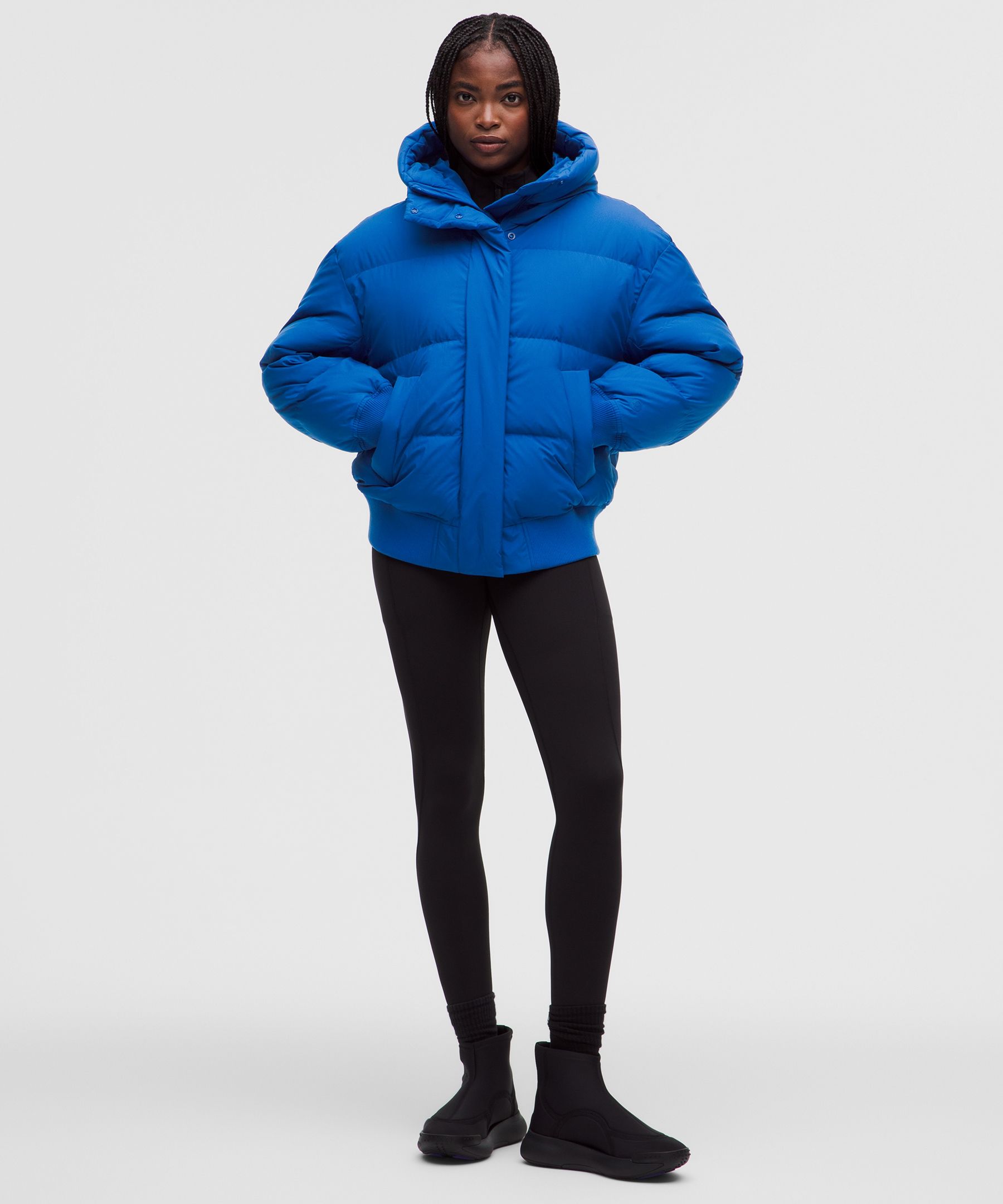 Blouson à capuchon Wunder Puff pour femmes
