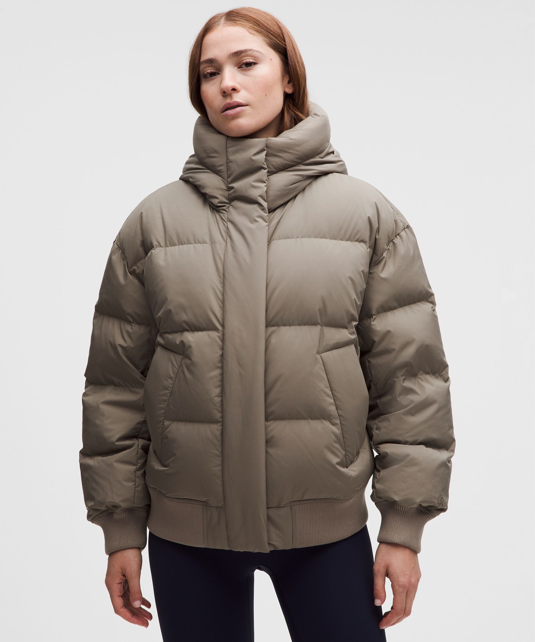 Blouson à capuchon Wunder Puff pour femmes